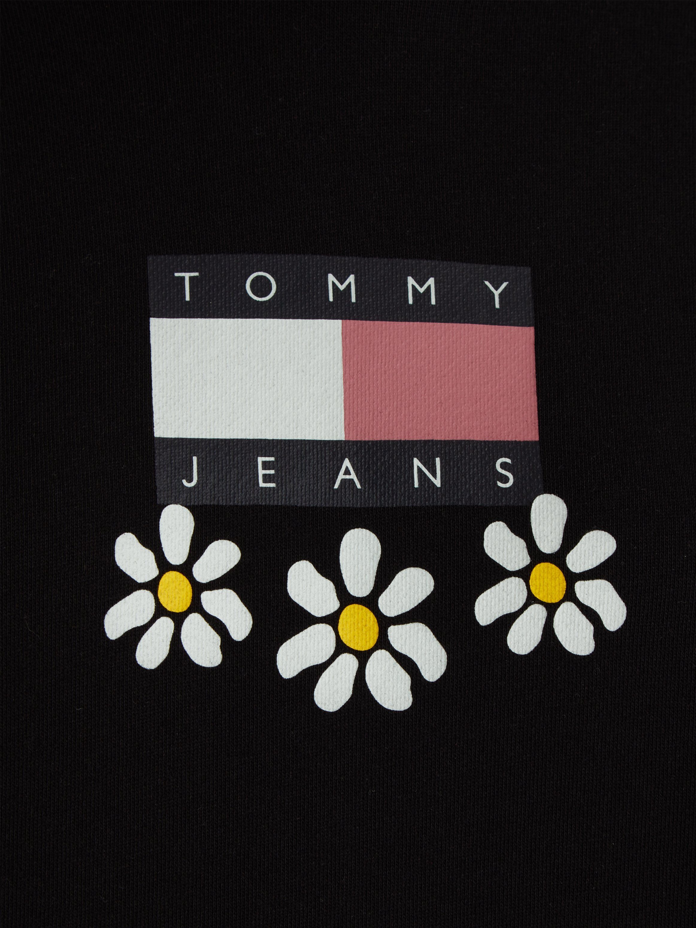TOMMY JEANS Sweatshirt TJW BXY DAISY FLAG HOODIE