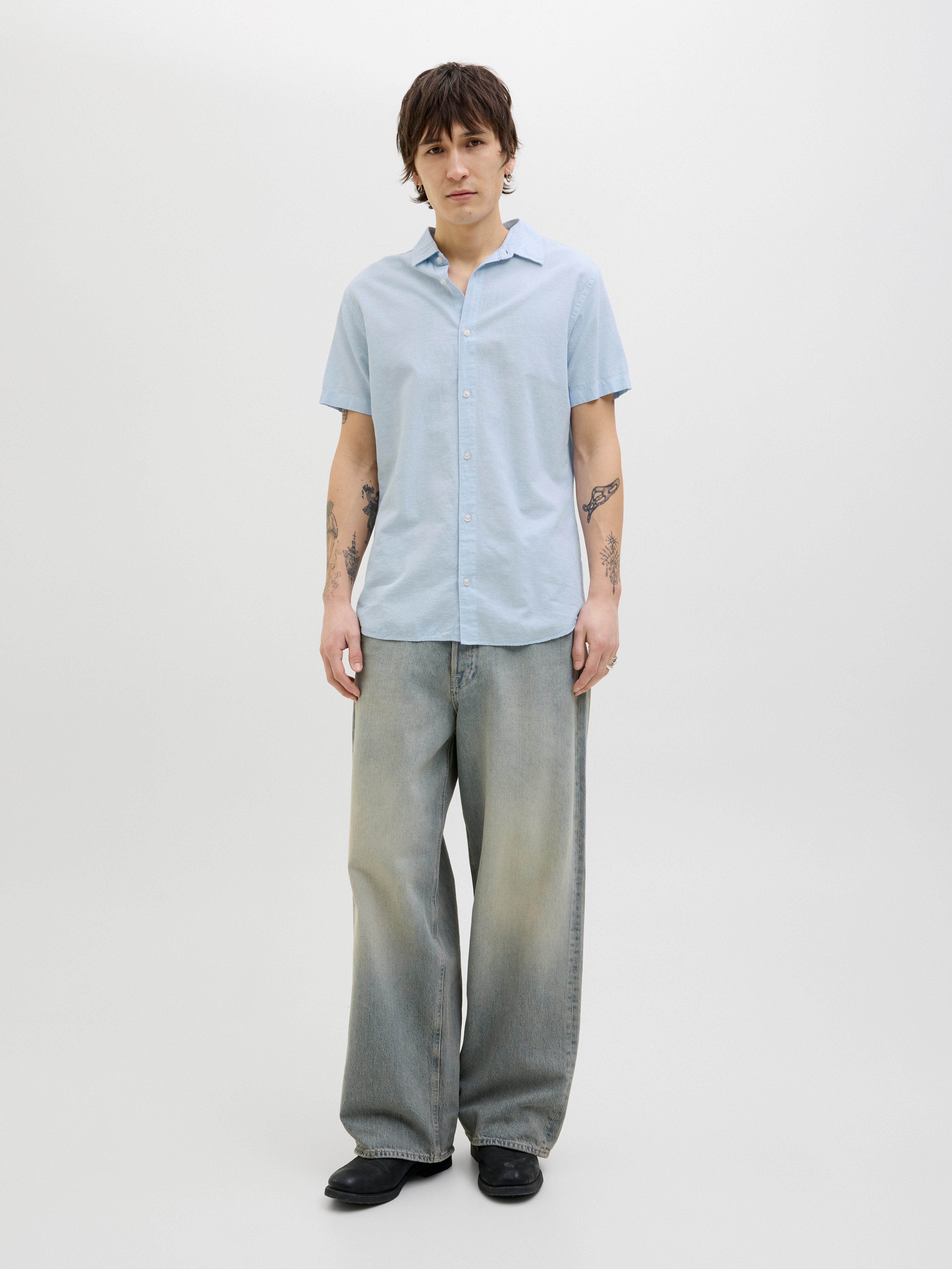 Jack & Jones Overhemd met korte mouwen JJEBREEZE SHIRT SS SN