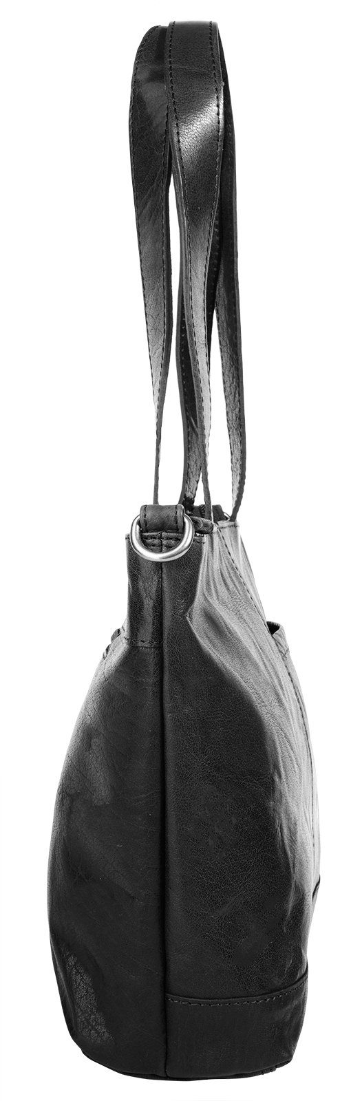 Spikes & Sparrow Shopper echt leder