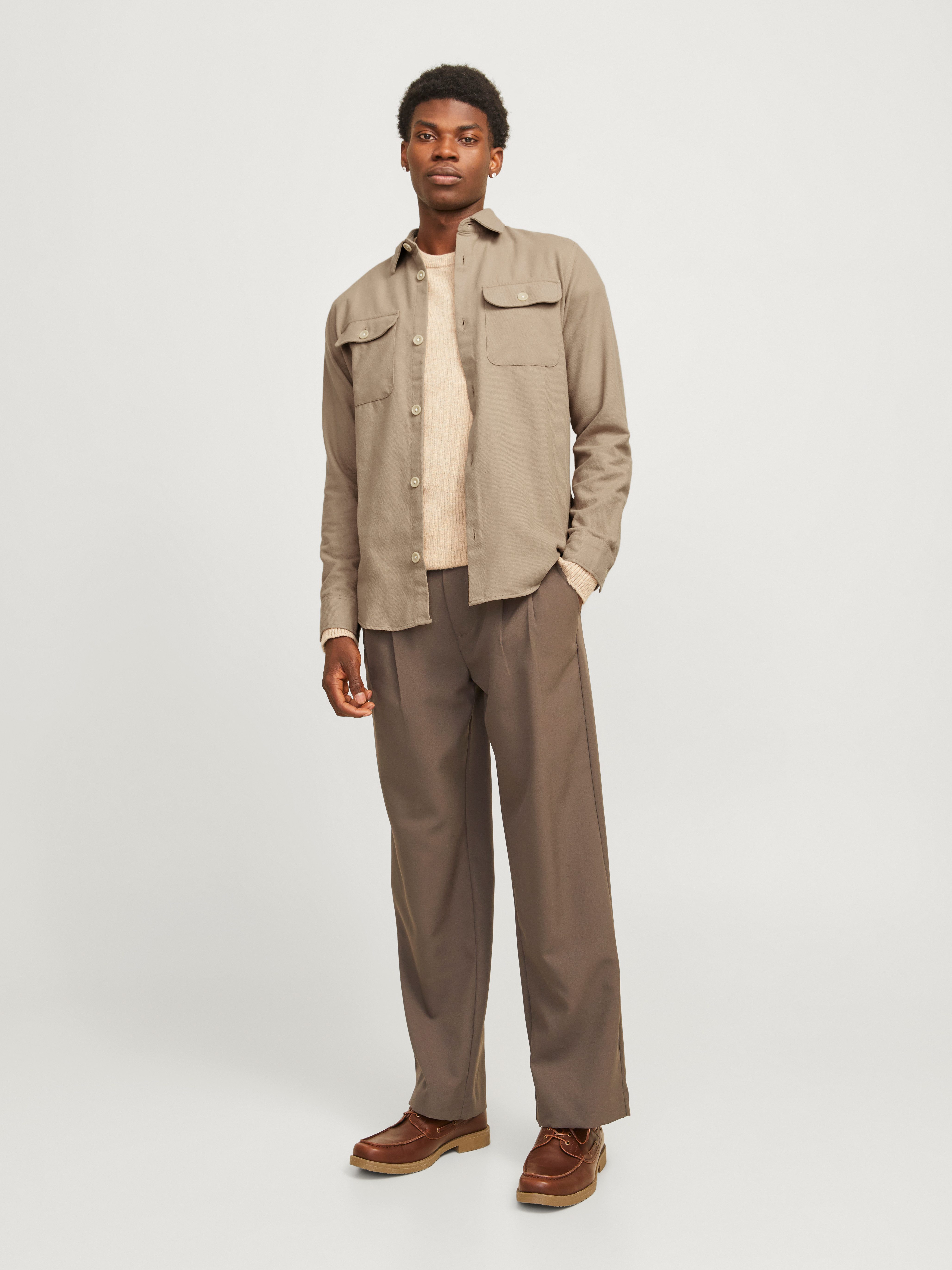 Jack & Jones Overhemd met lange mouwen JJEDARREN OVERSHIRT LS NOOS