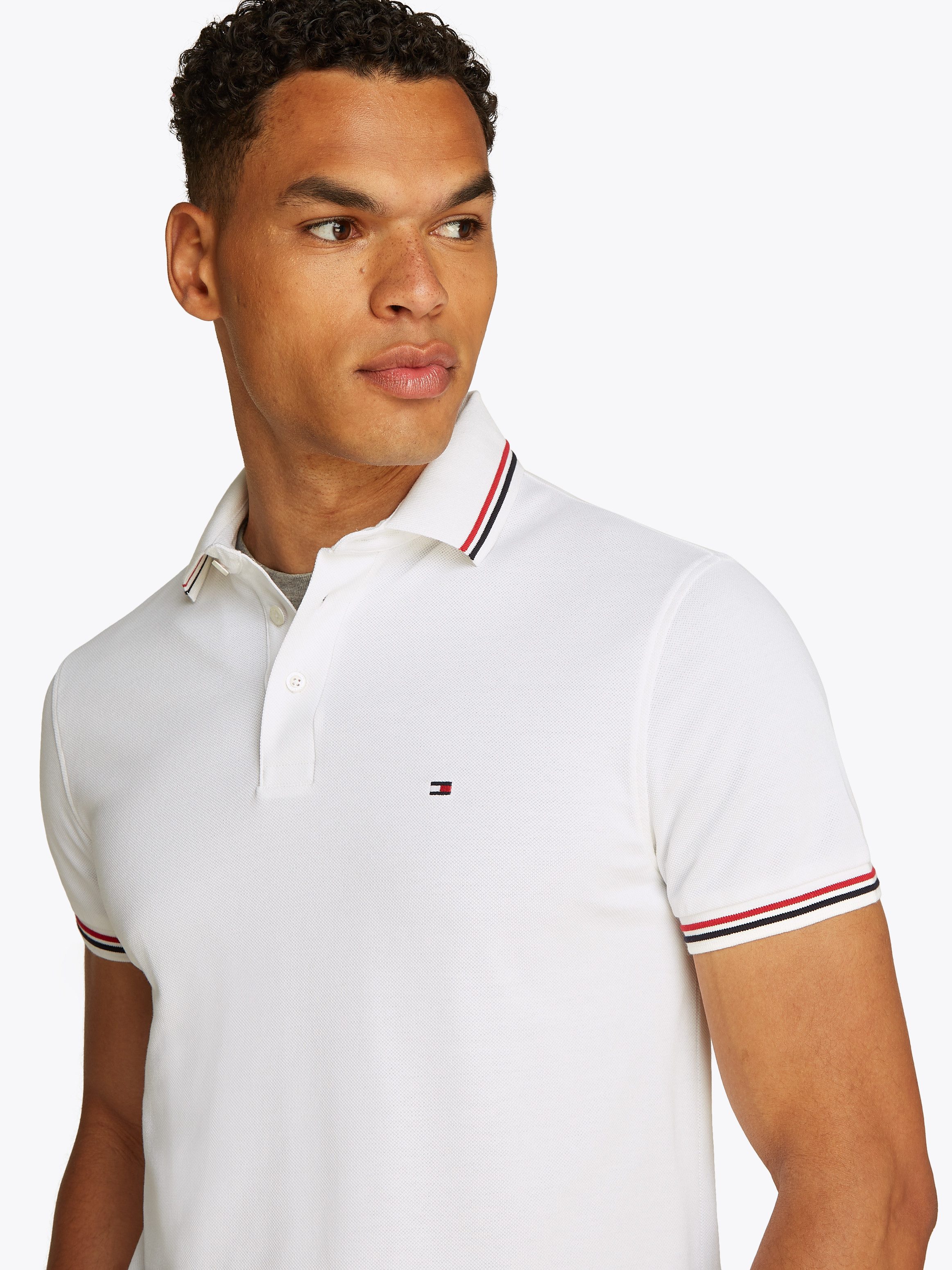 Tommy Hilfiger Poloshirt TIPPED SLIM FIT POLO