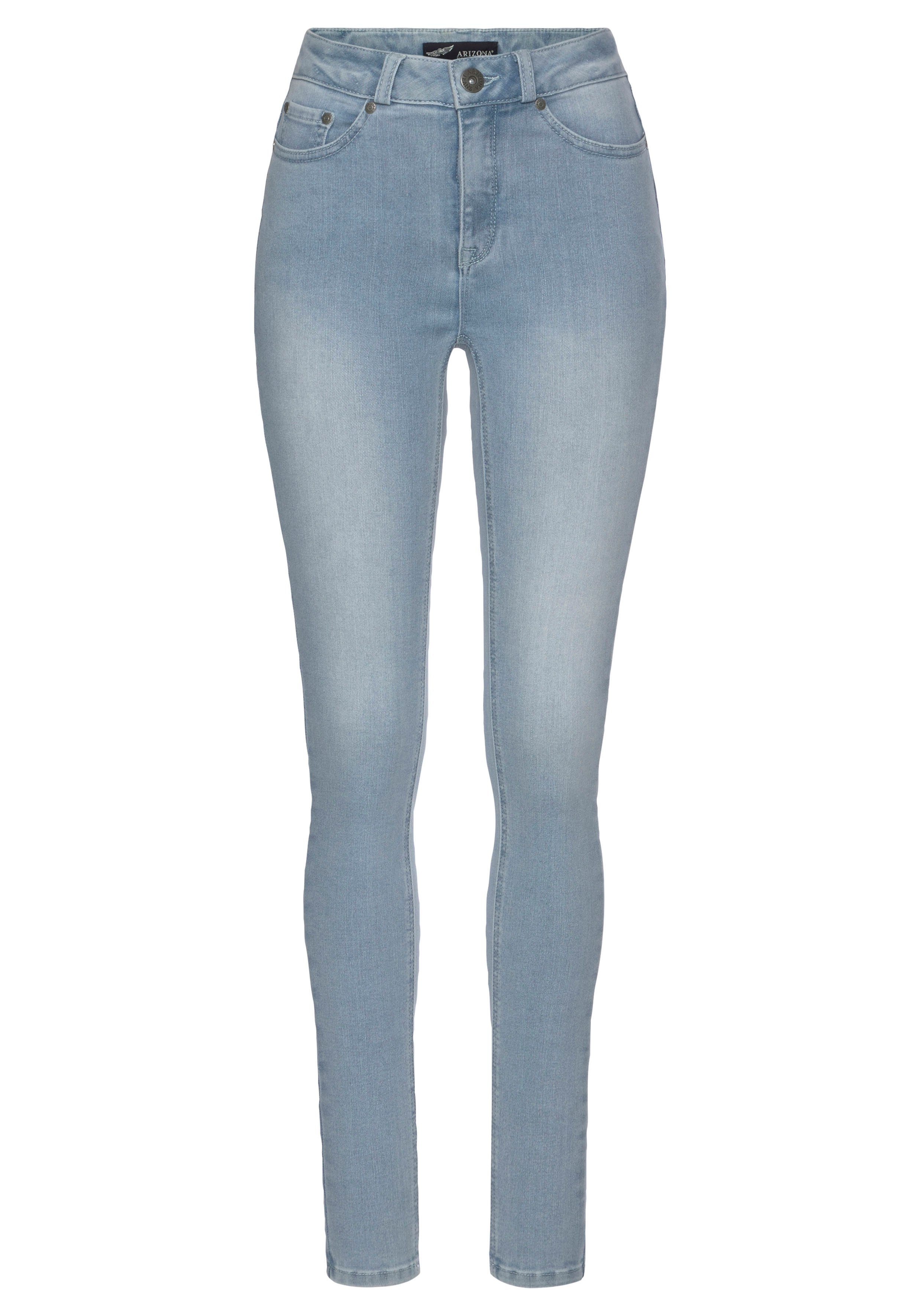 Arizona Skinny fit jeans Ultra Soft hoge taille, lang, van katoen, polyester en elastaan