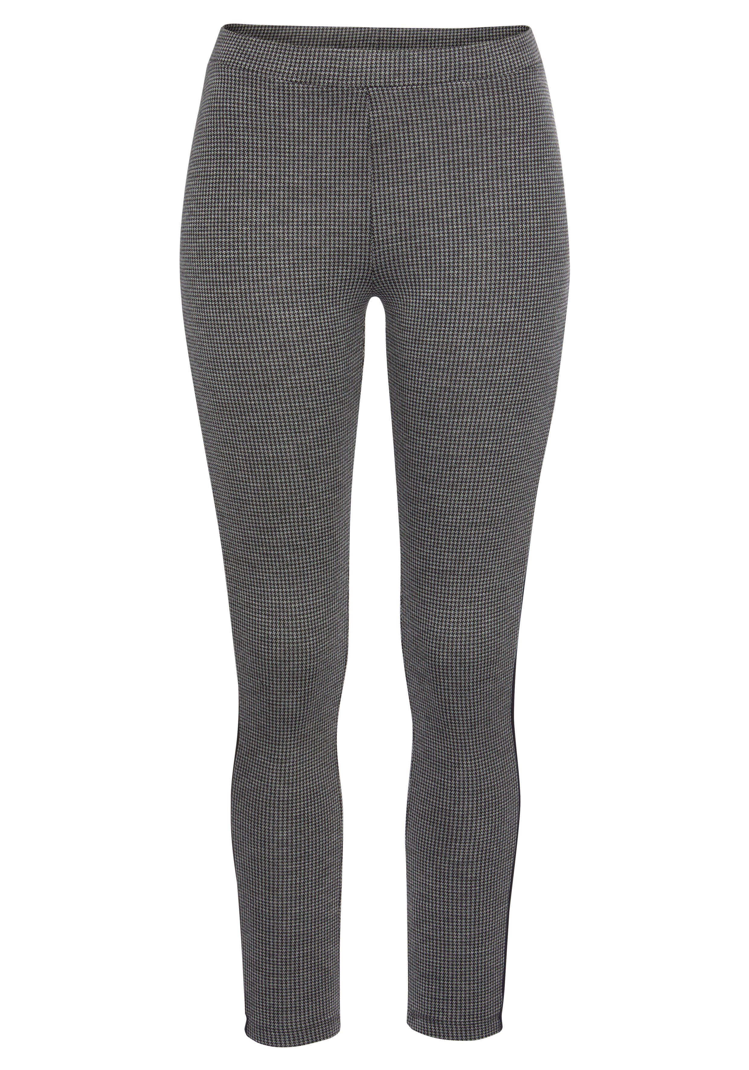 Lascana Legging met pepita motief
