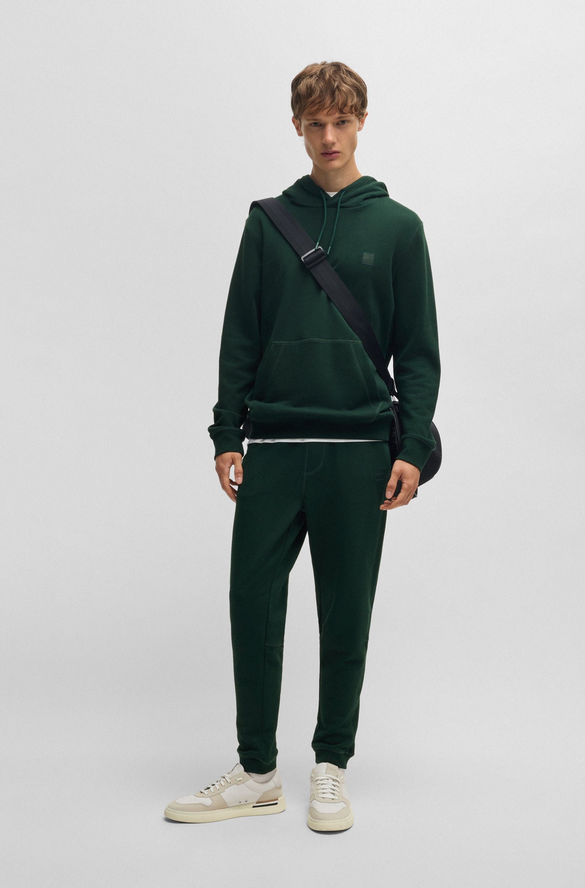Boss Orange Hoodie Wetalk met geborduurd boss merkembleem