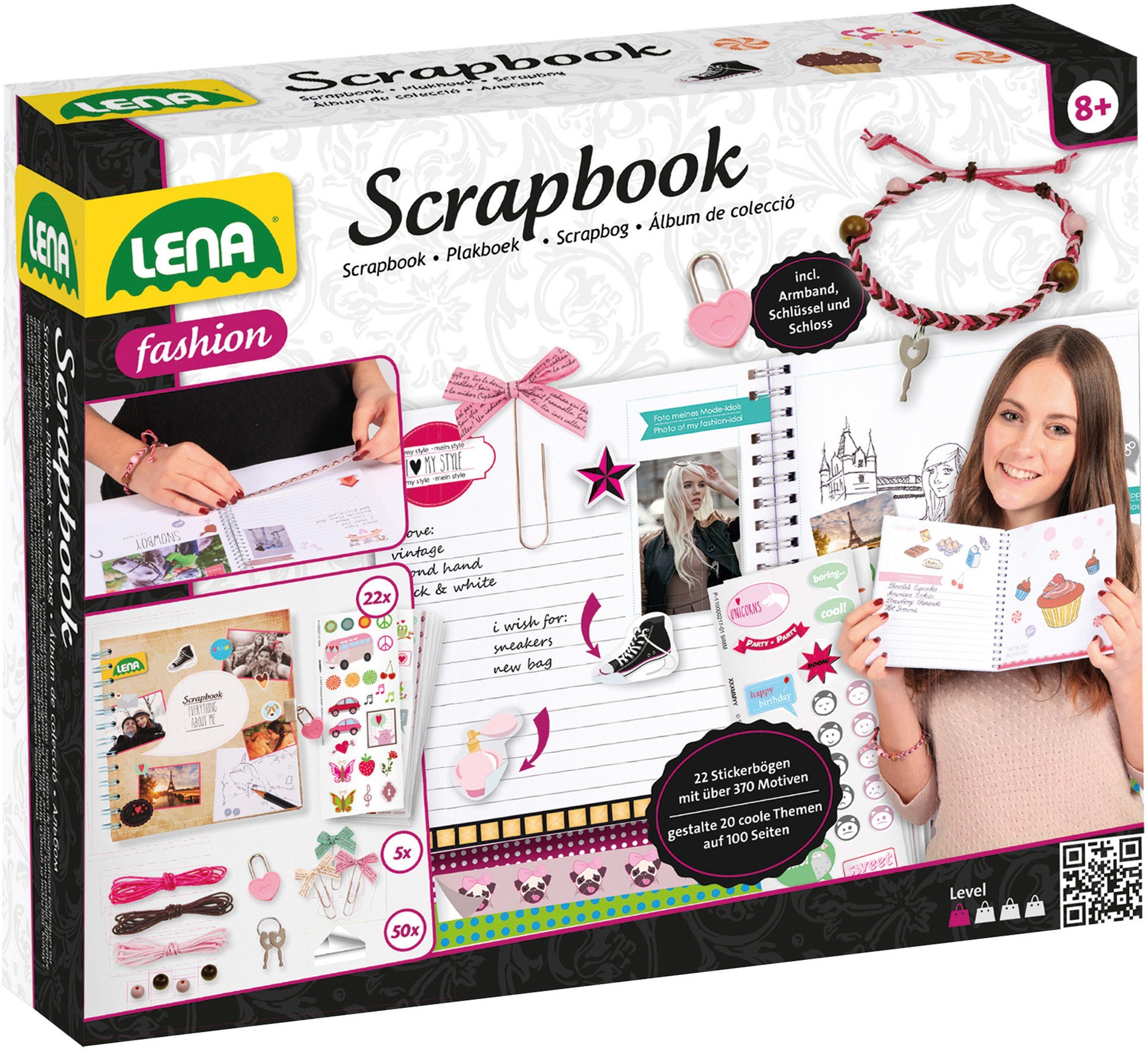Lena® Knutselset Scrapbook, groot