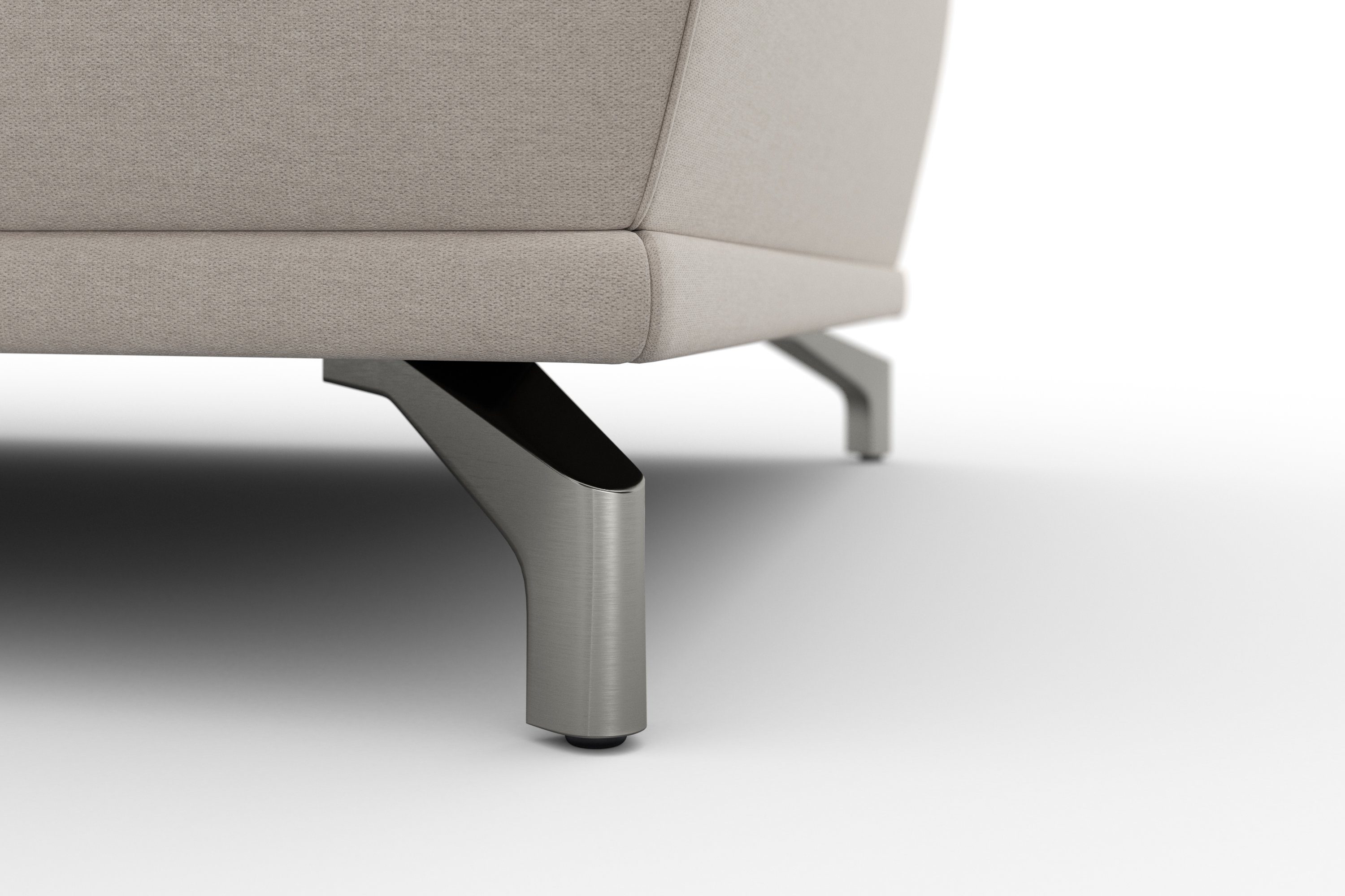 sit&more Hoekbank Cabrio L-vorm, met zitdiepteverstelling, arm- en hoofdsteunverstelling