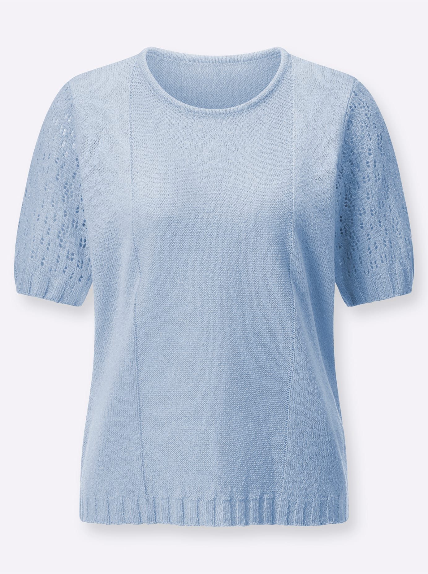 Classic Basics Trui met ronde hals Trui
