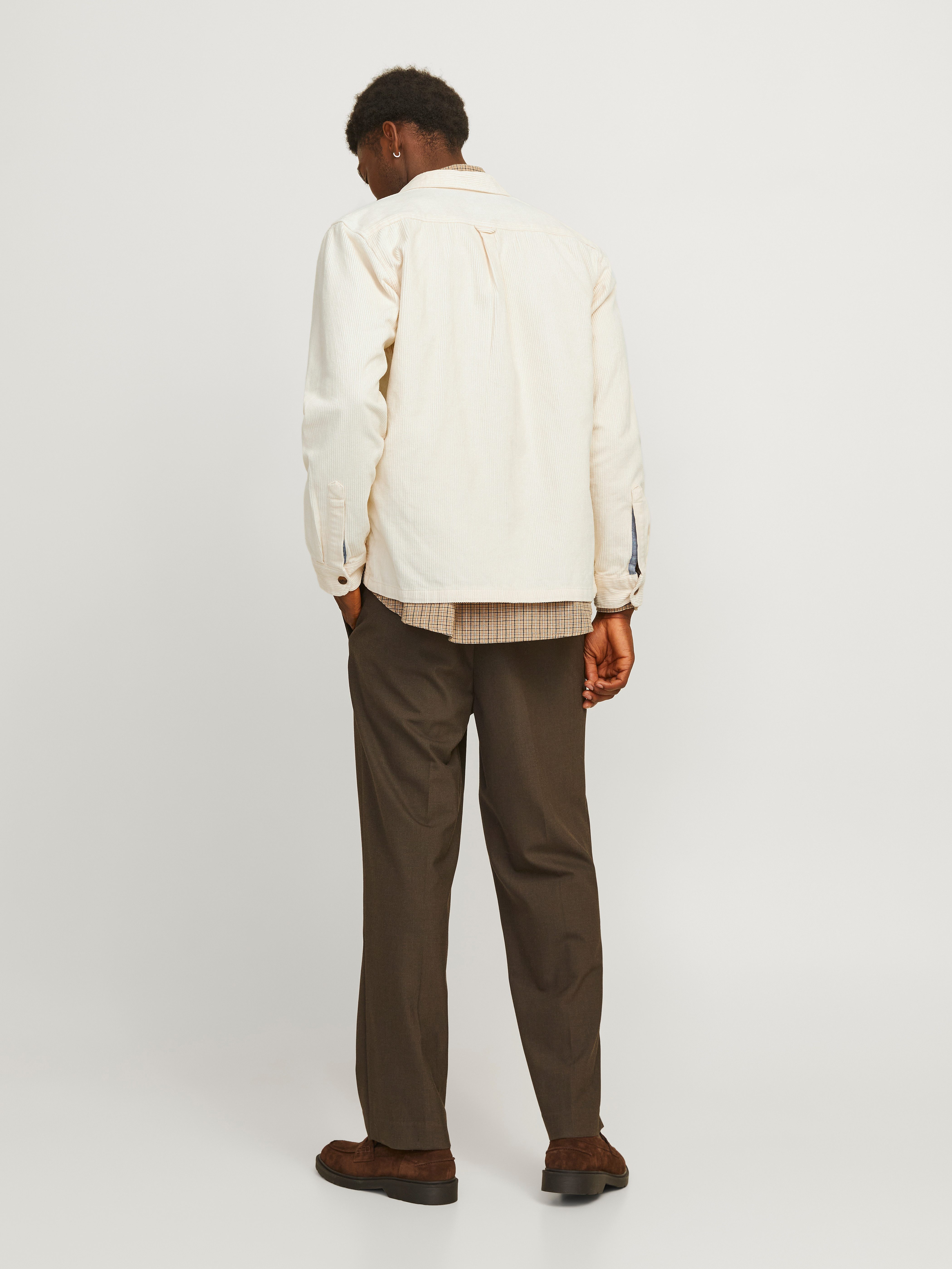 Jack & Jones Overhemd met lange mouwen JJEEDDIE CORDUROY OVERSHIRT LS SN