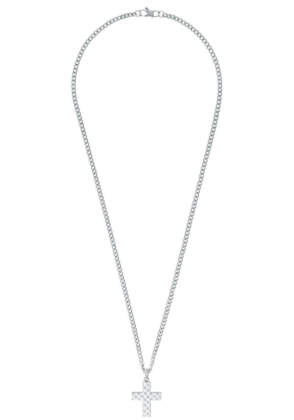 Joop! Ketting met hanger Kruis, 2031030 met zirkoon (synthetisch)