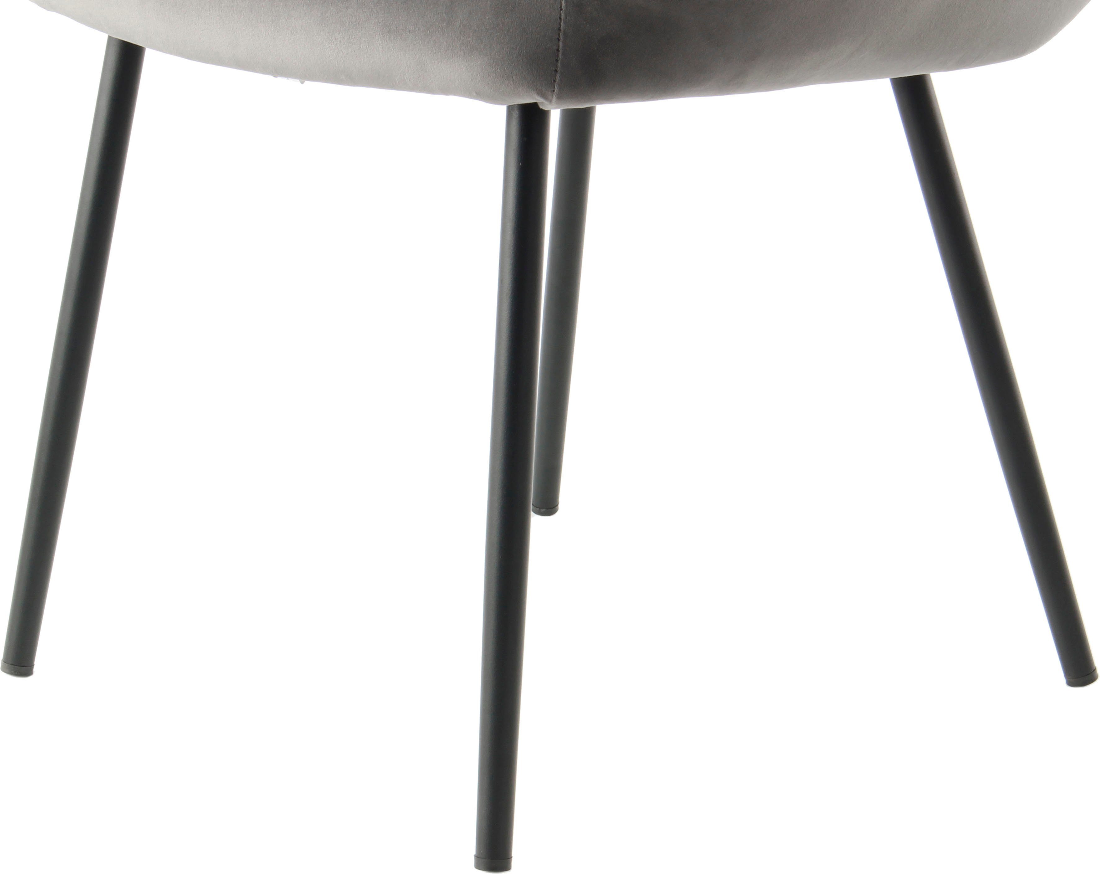 Kayoom Stoel Cobain 825 2-delige set, eentonig ontwerp, minimalistisch ontworpen (set, 2 stuks)
