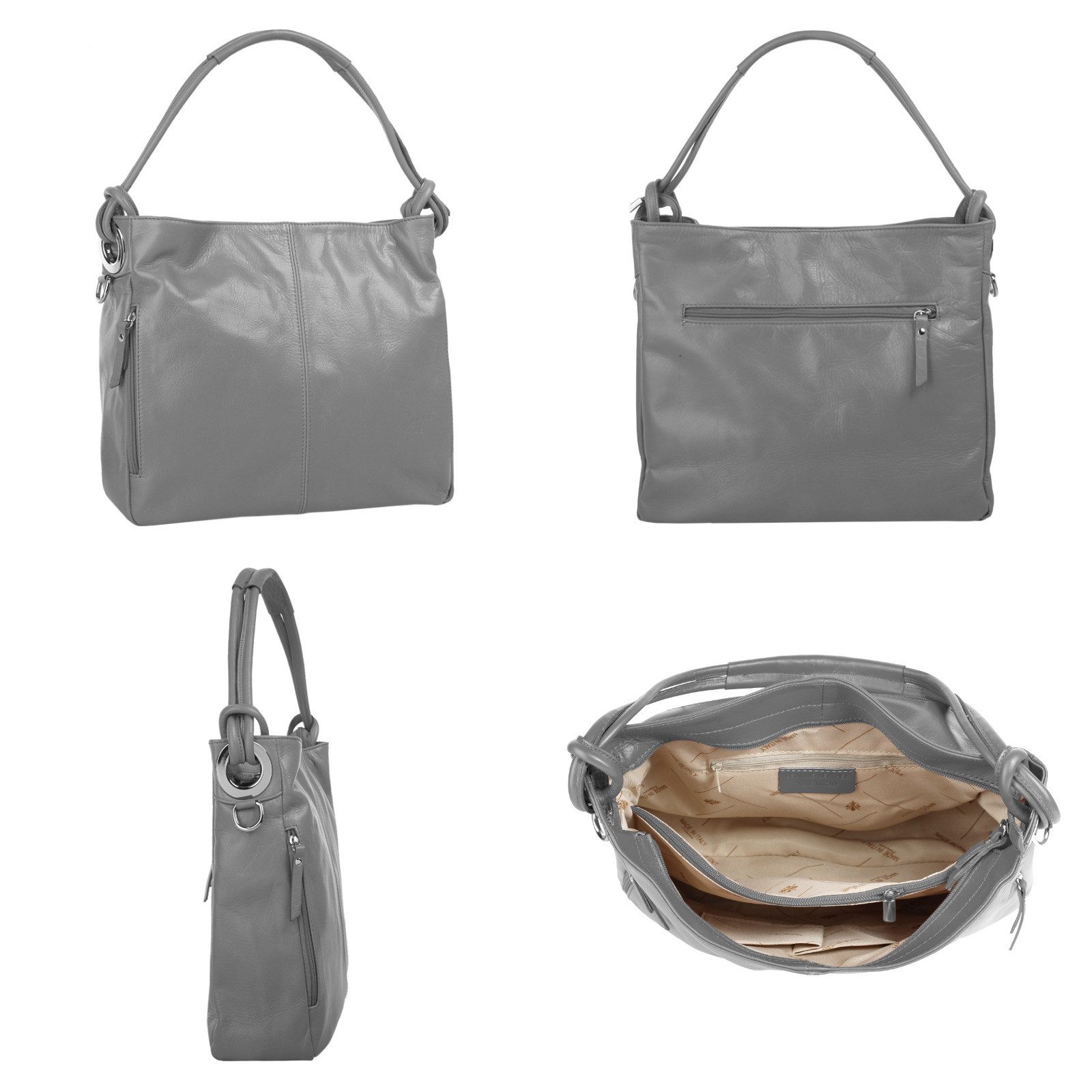 Samantha Look Shopper echt leer, made in italy