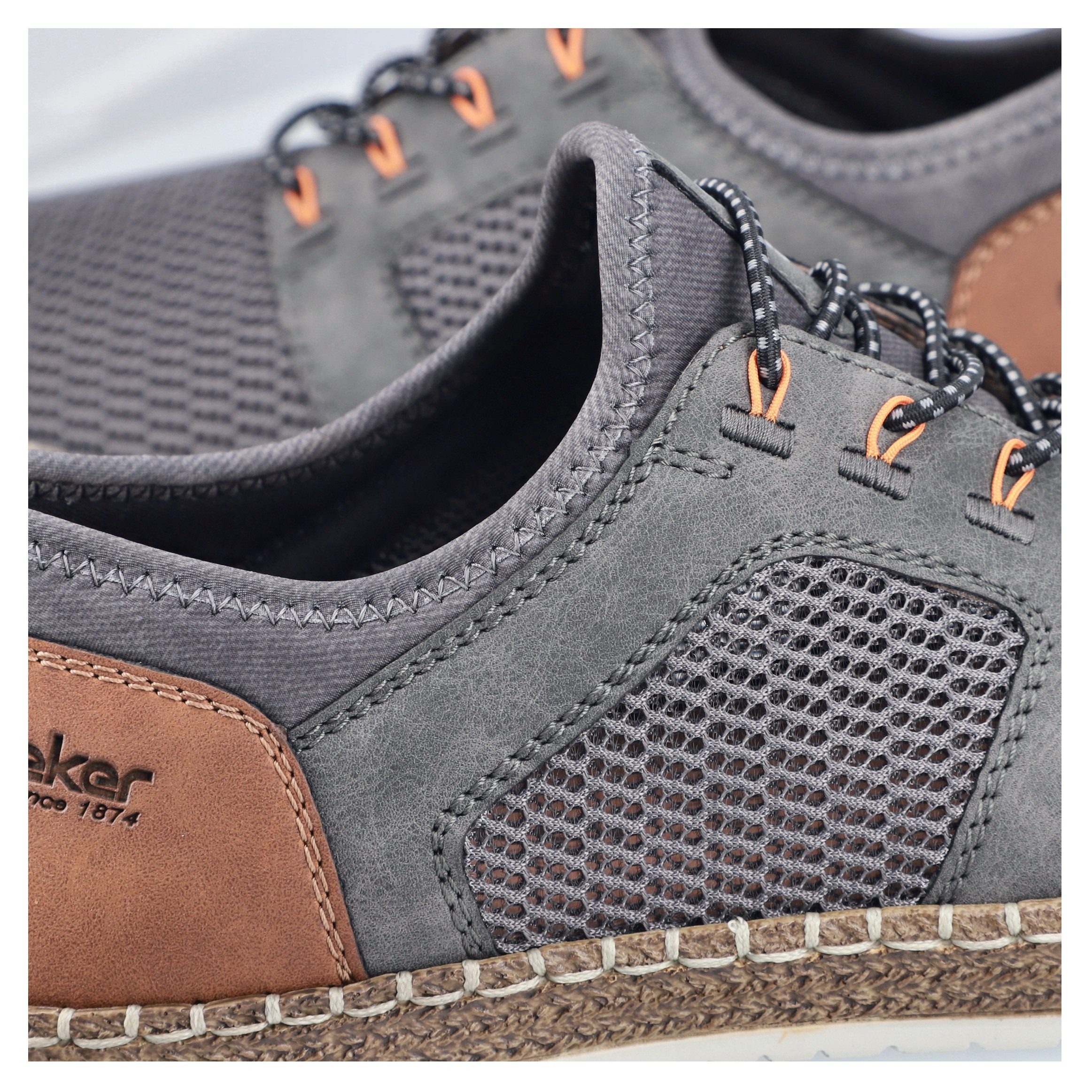 Rieker Slip-on sneakers , instapschoen, slippers, vrijetijdsschoen, elastische instap, elastiek