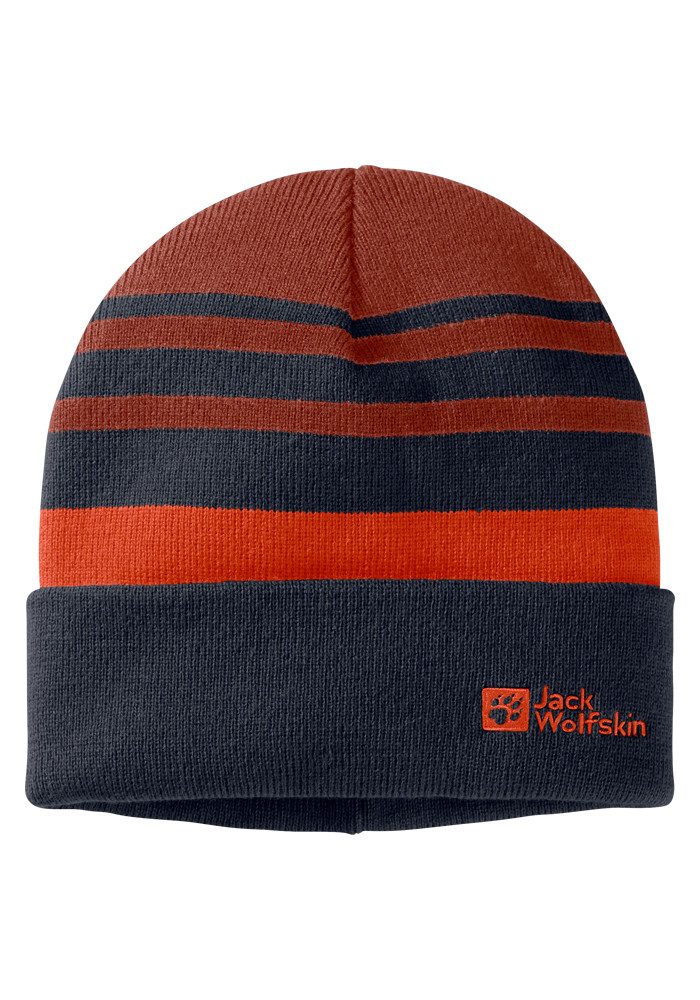 Jack Wolfskin Beanie STRIPY KNIT BEANIE K