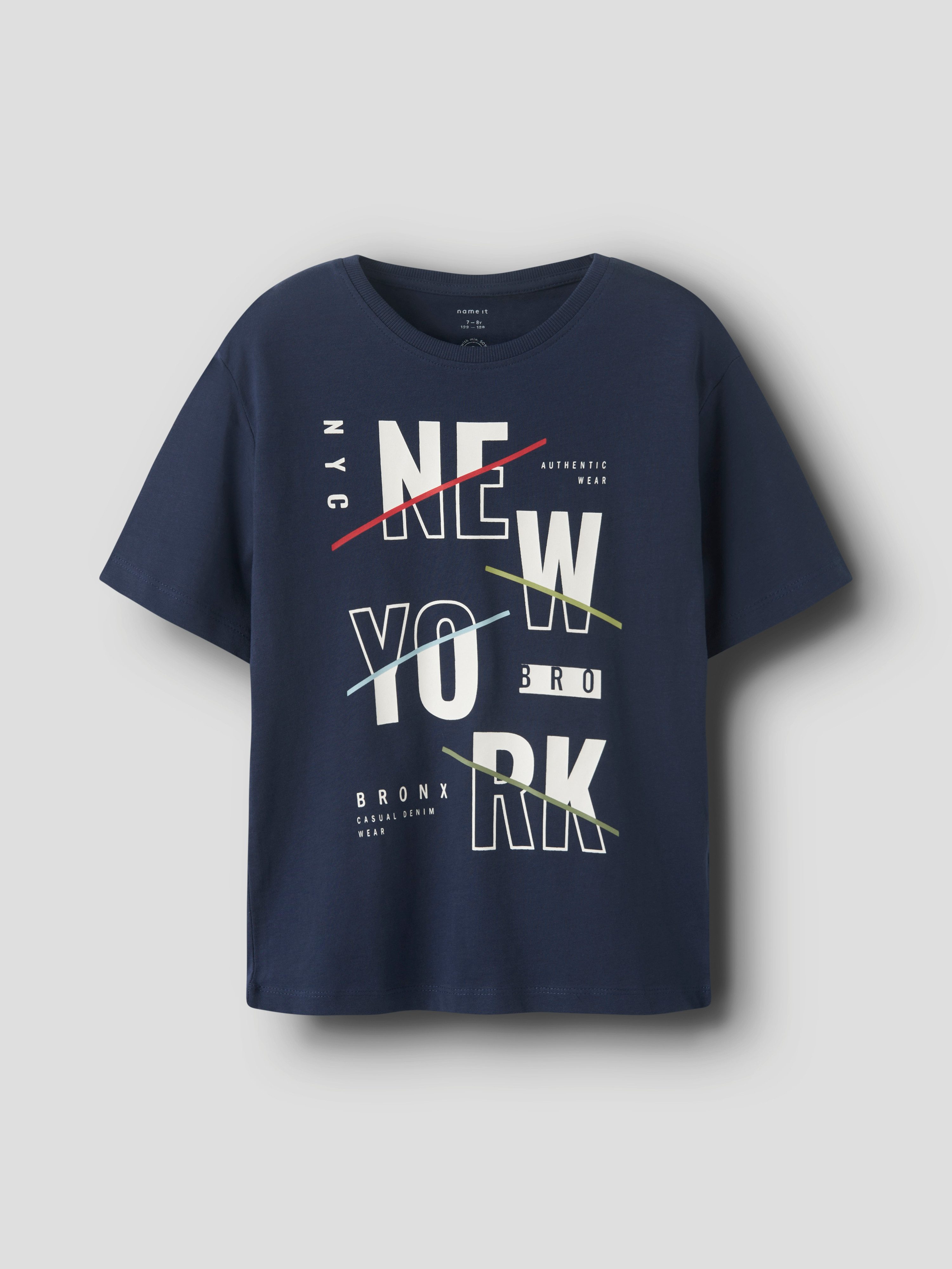 Name It T-shirt NKMKINGSTON 2P SS NREG TOP PB (set, 2-delig)