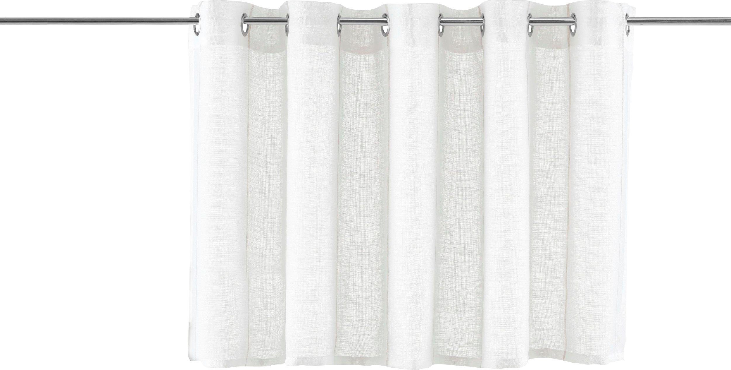my home Valletje Clea Polyester, met lengtestrepen in grove structuur (1 stuk)