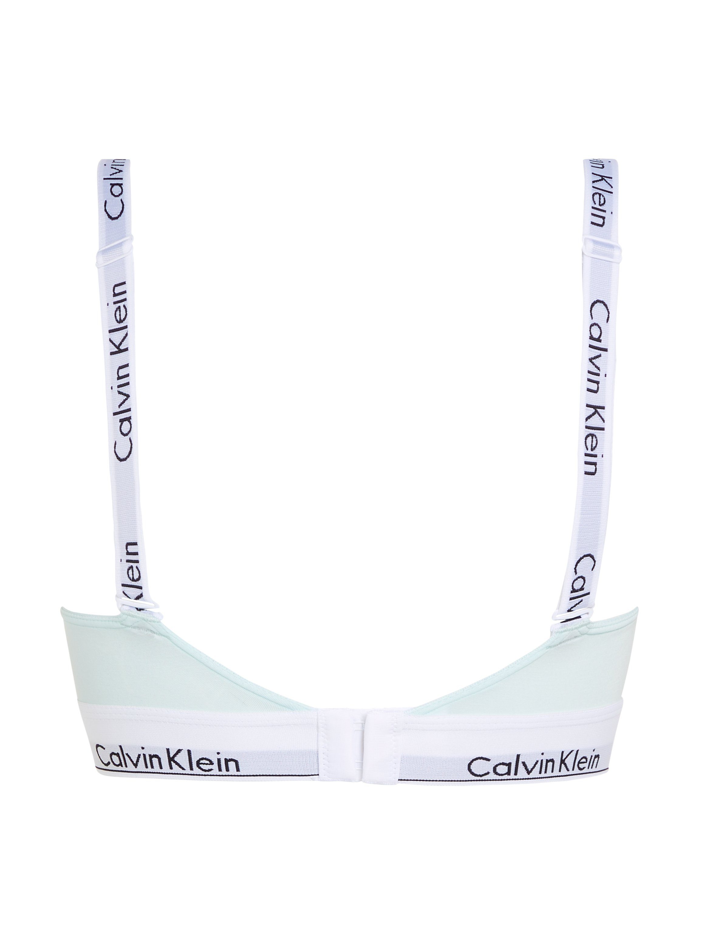 Calvin Klein Bralette met een logo-opschrift
