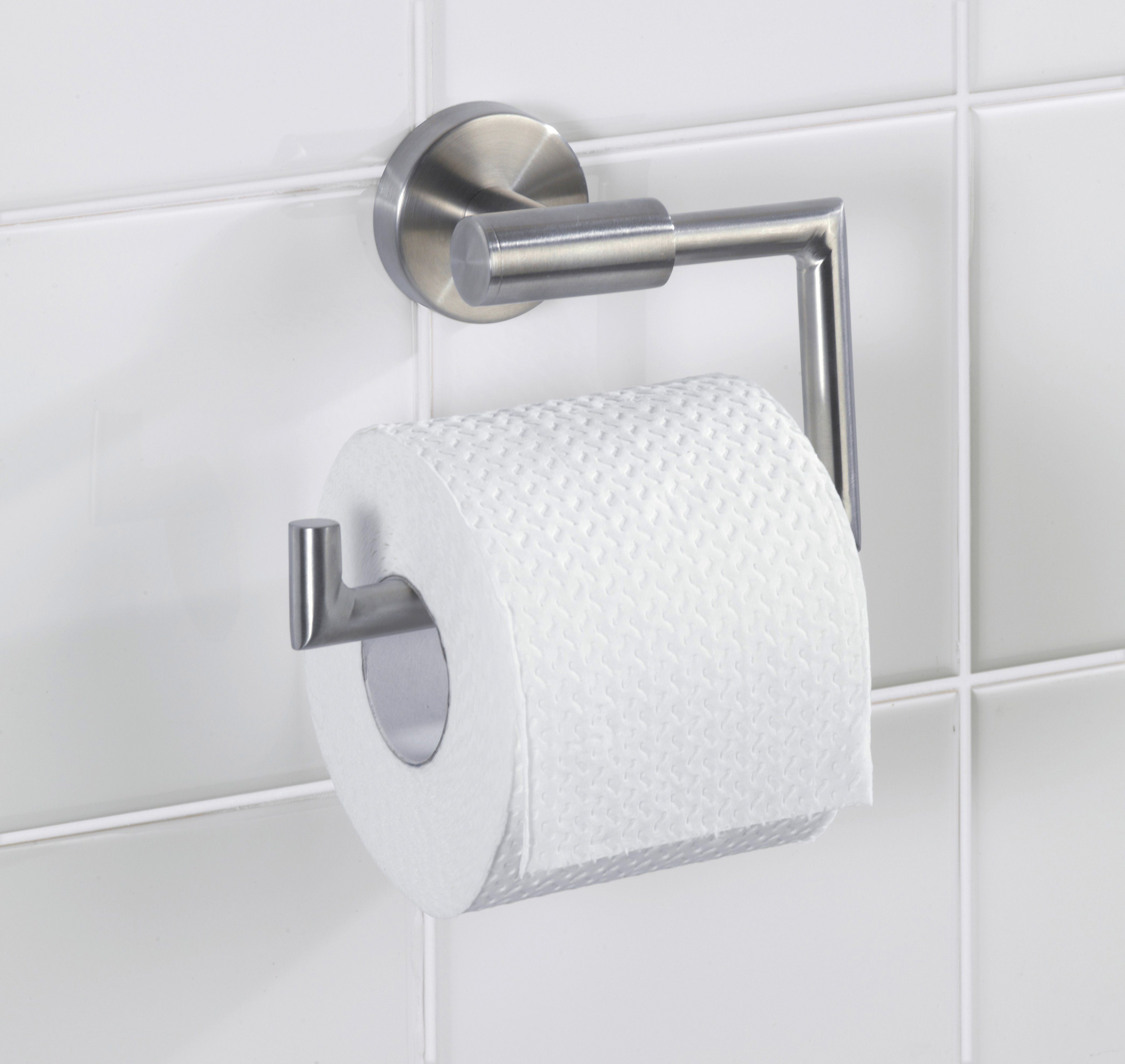 WENKO Toiletrolhouder Bosio Edelstaal, roestvrij
