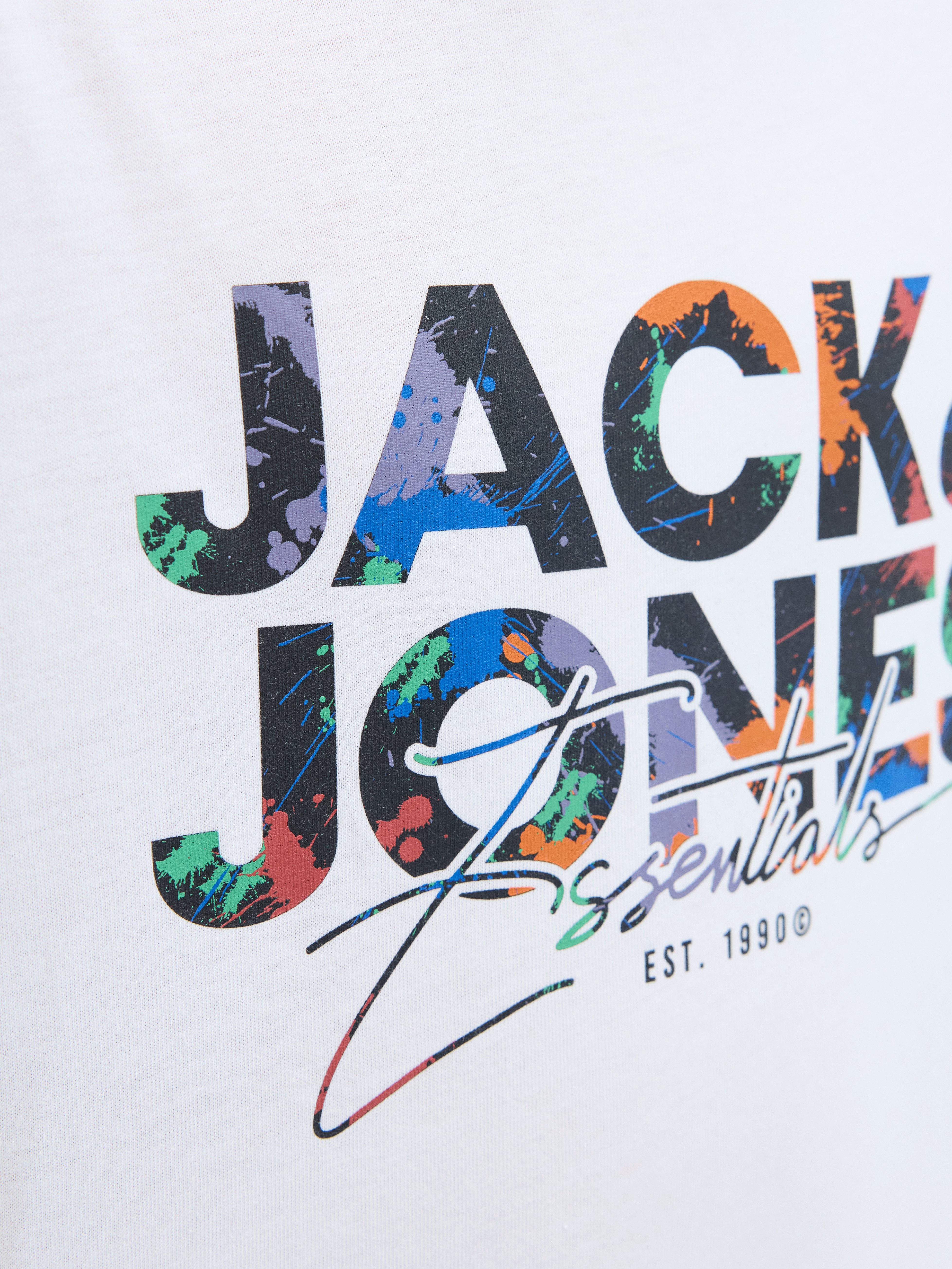 Jack & Jones Junior T-shirt JJGEPLAS TEE SS CREW NECK 3PK MP JNR (set, 3-delig)