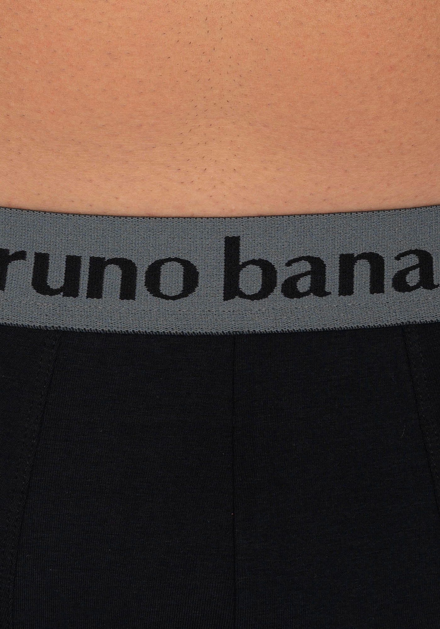 Bruno Banani Boxershort met contrasterend logo-tailleband (2 stuks, Set van 2)