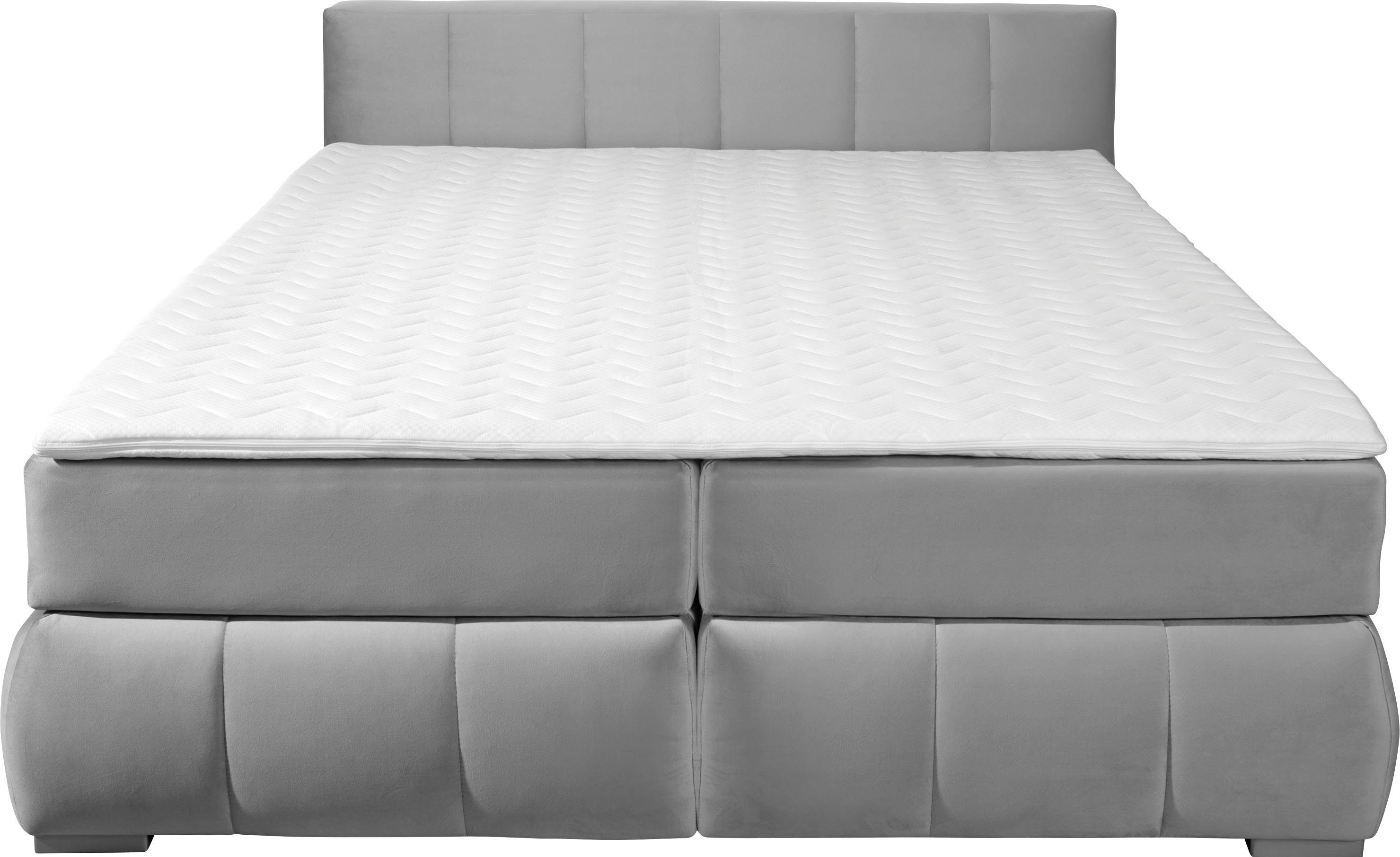 Guido Maria Kretschmer Home&Living Boxspring Chelles incl. matrastopper, in xxl- extra lang 220 cm, onderbak met elegante welving