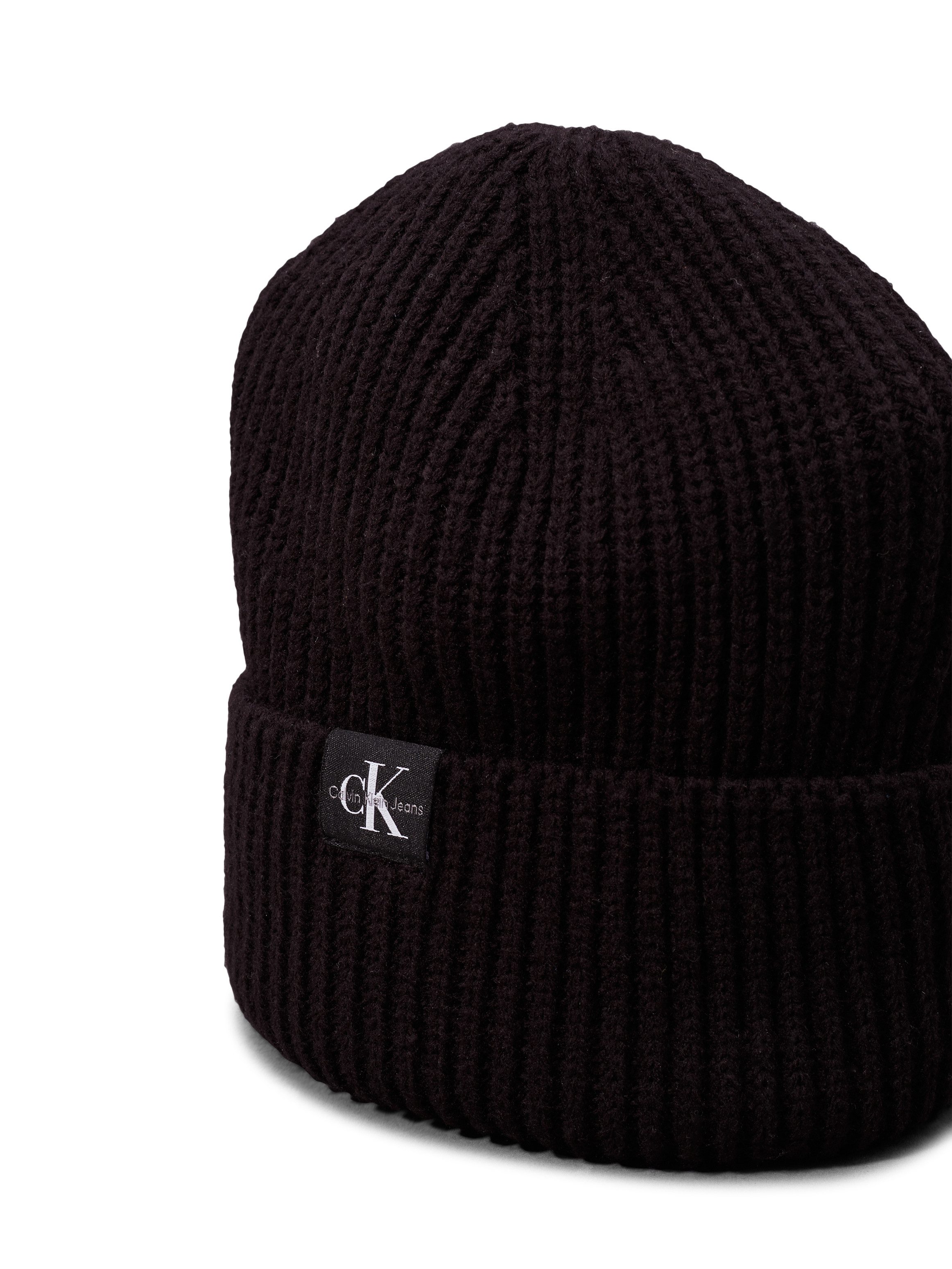 Calvin Klein Beanie met monogramlabel