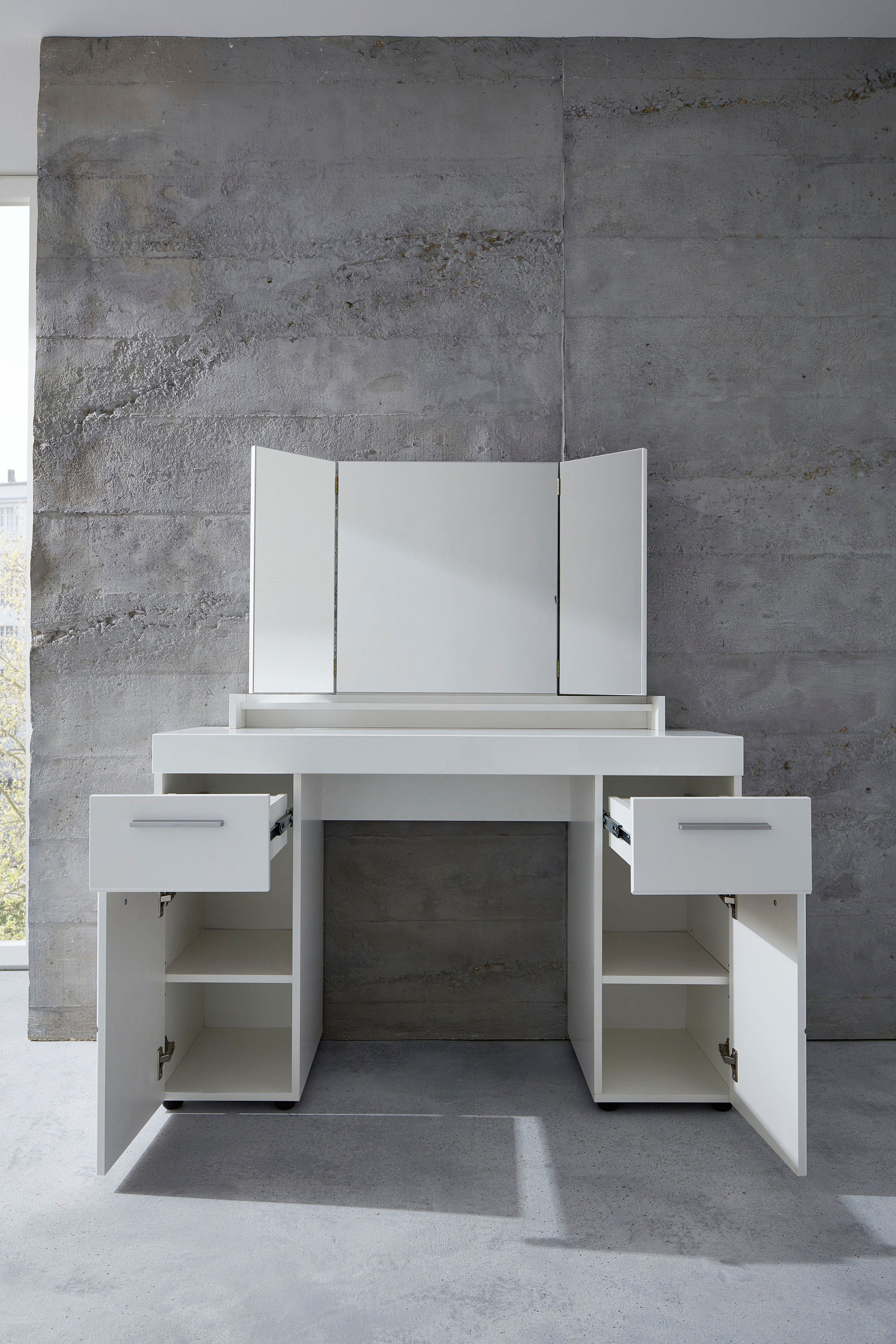 INOSIGN Make-uptafel Avena incl. spiegel (set)