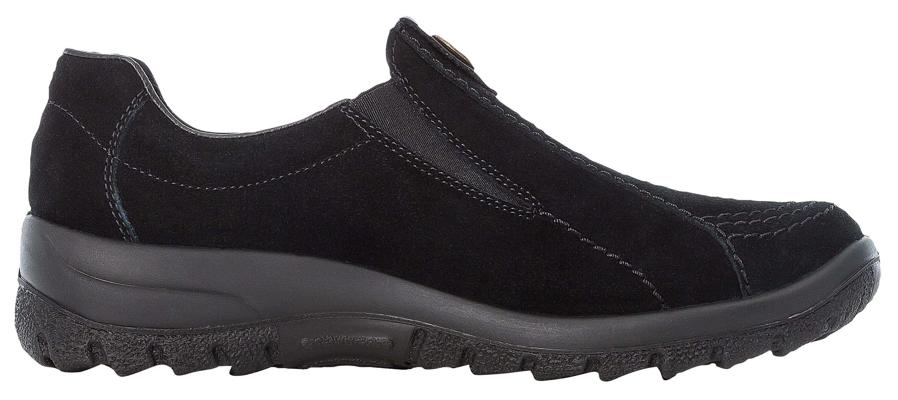 Rieker Instappers , instapschoen, lage schoen, sneaker met tex-membraan