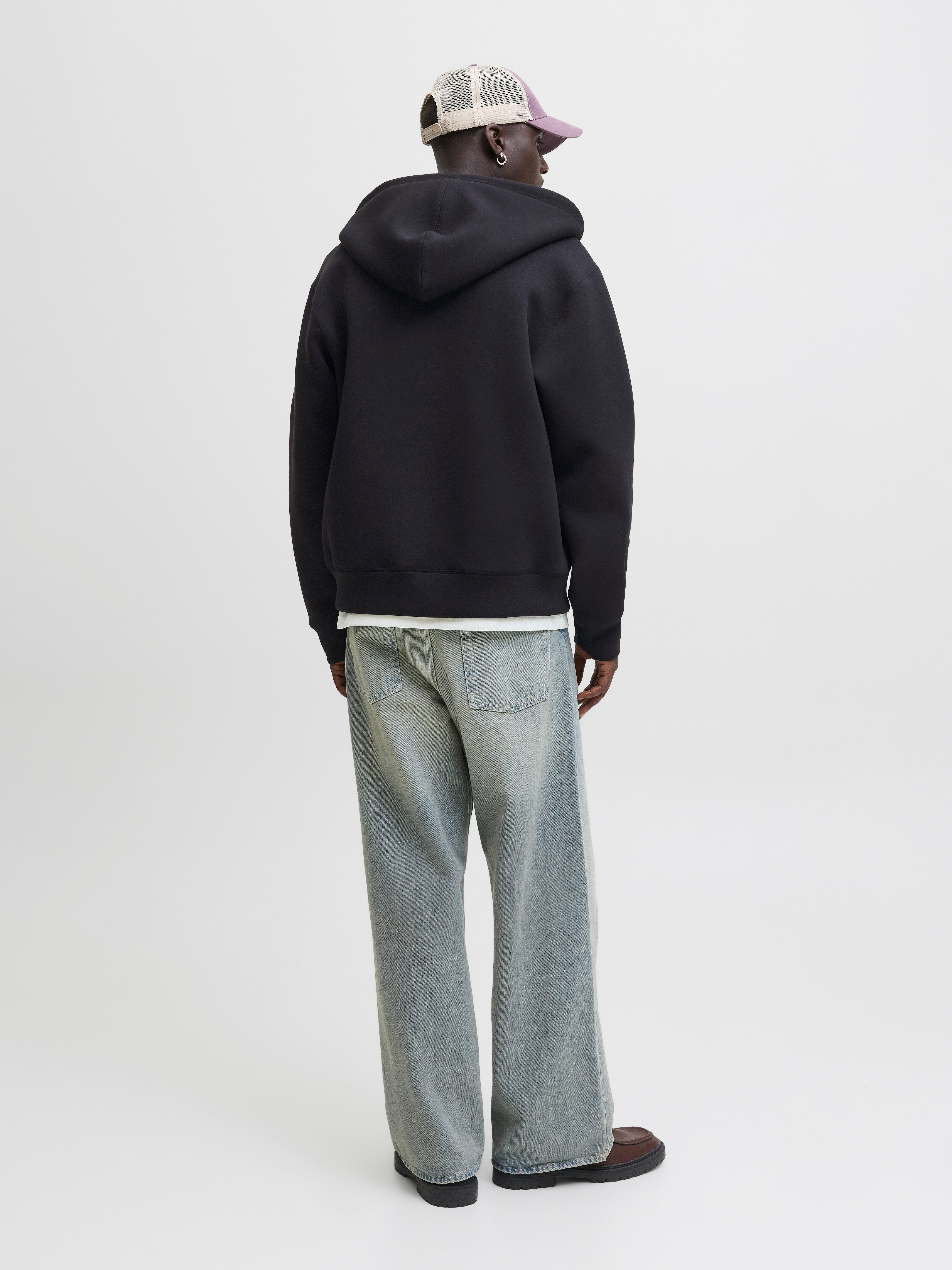 Jack & Jones Hoodie JCOCOVER SCUBA SWEAT ZIP HOOD NOOS