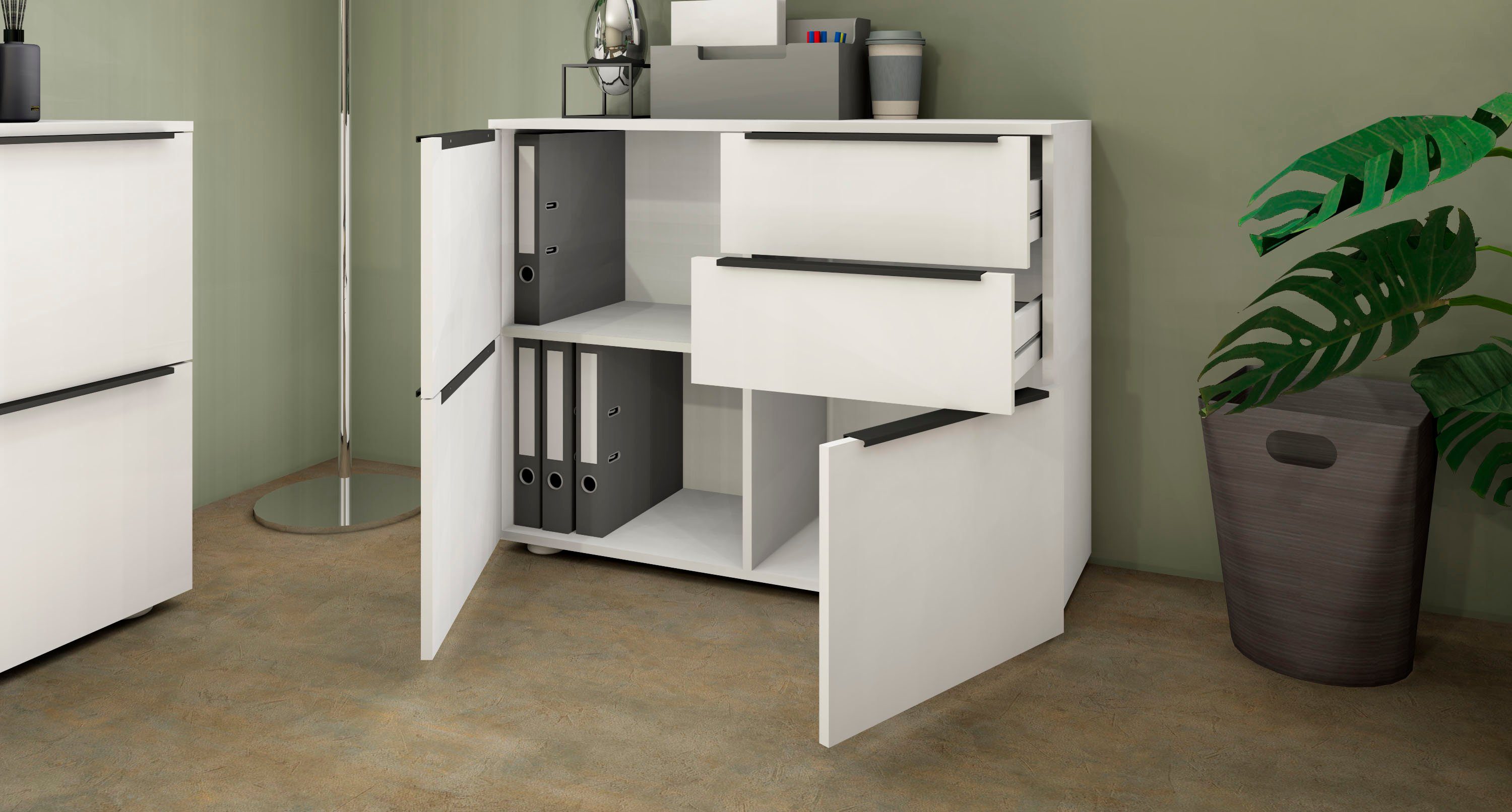 borchardt Möbel Archiefkast Tom Breedte 93 cm, multifunctionele kast