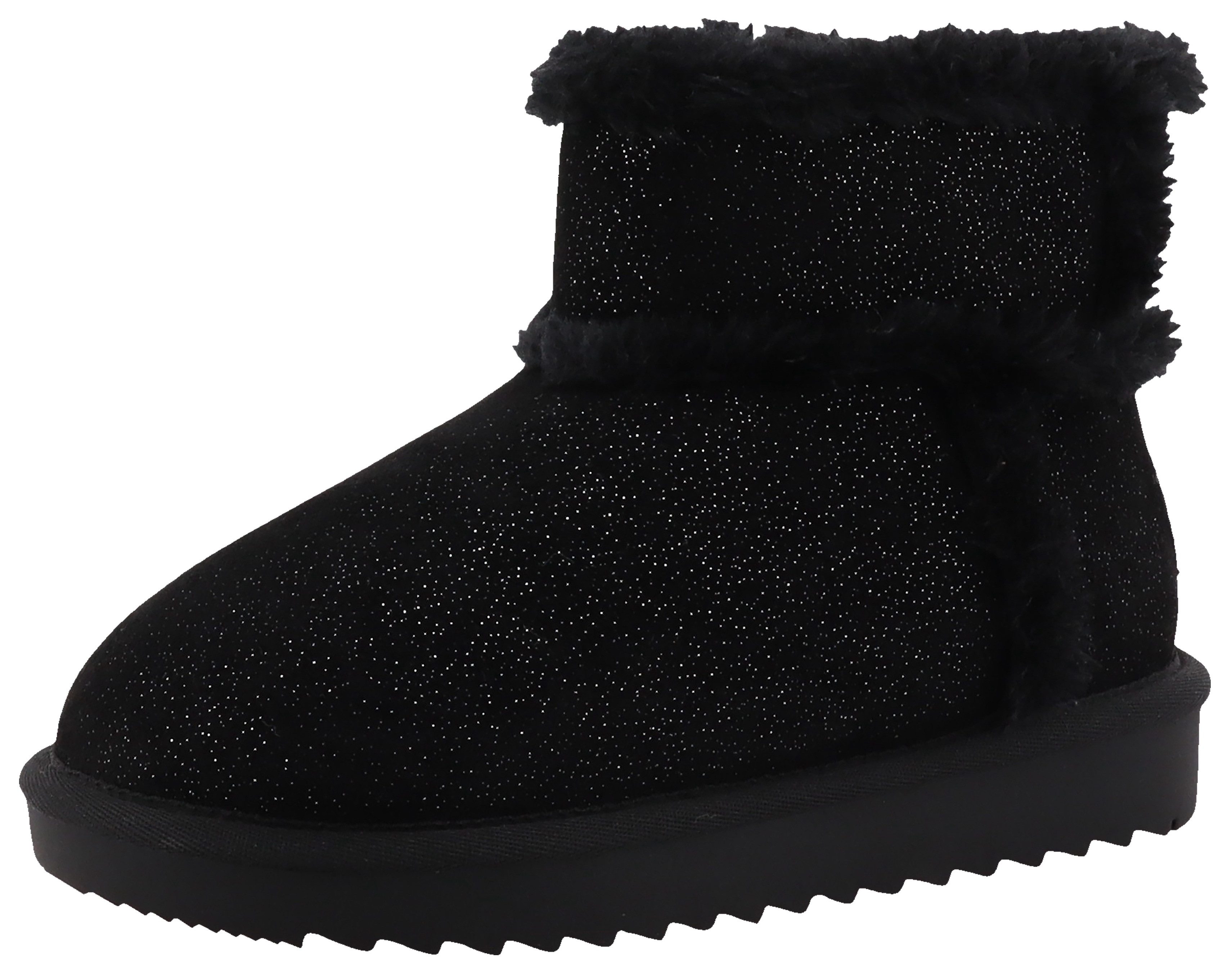 Tom Tailor Winterlaarzen , plateau, instappers met elegante glitterprint meisjes winterlaarzen maat 37 EU zwart