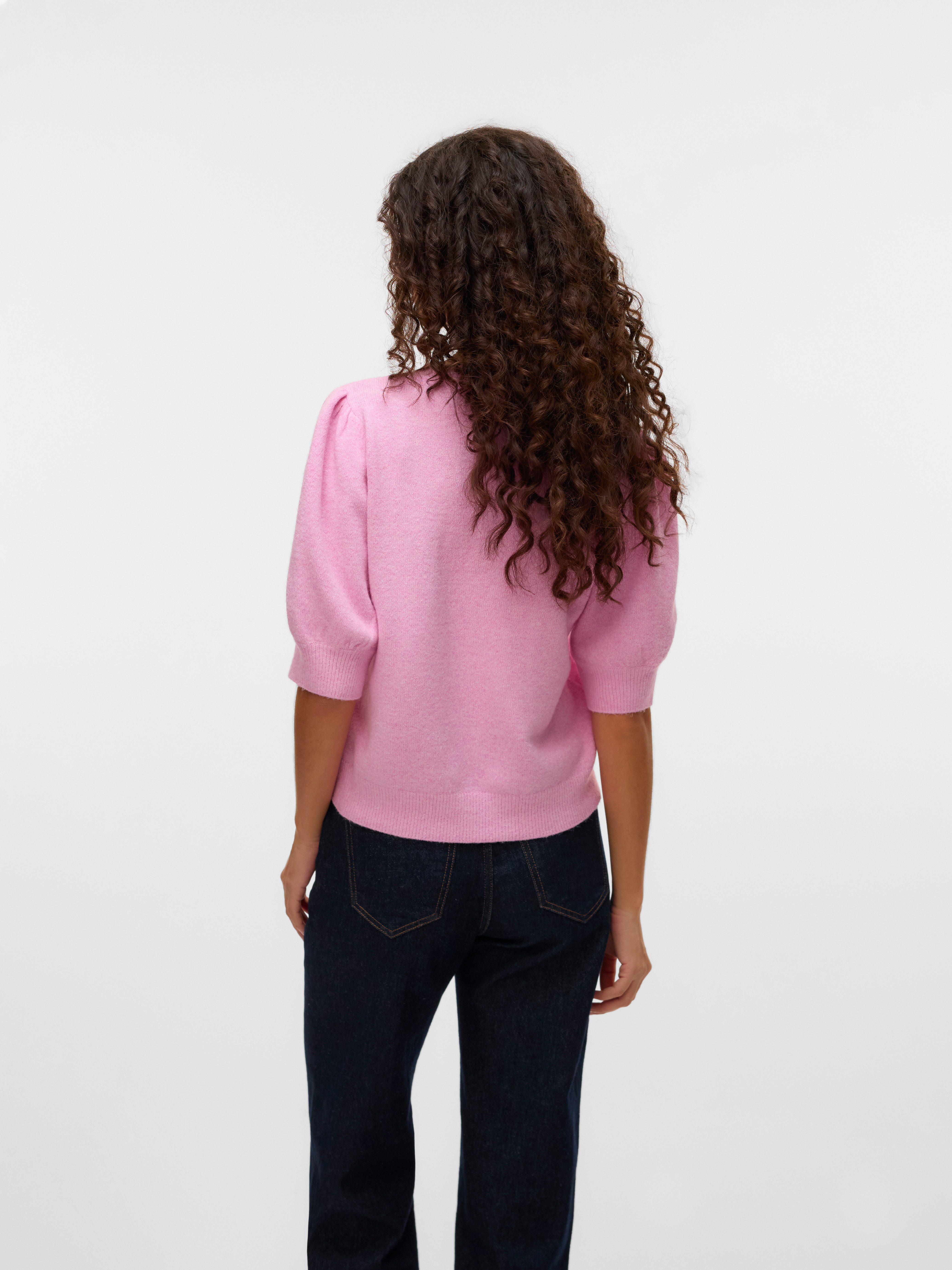 Vero Moda Trui met korte mouwen VMDOFFY 2/4 O-NECK PULLOVER GA NOOS