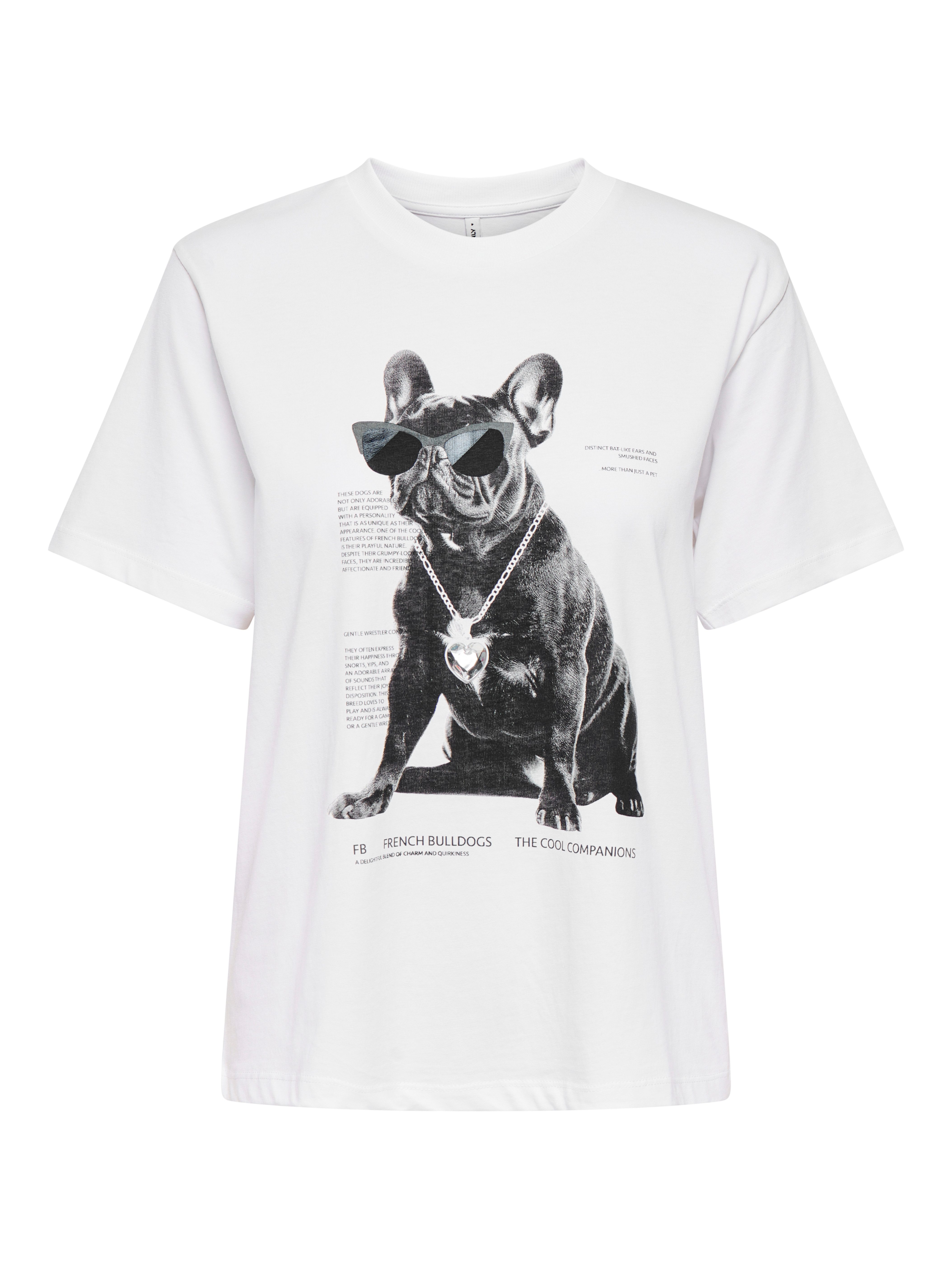 Only Shirt met korte mouwen ONLDONNA LIFE S/S COOL TOP BOX JRS