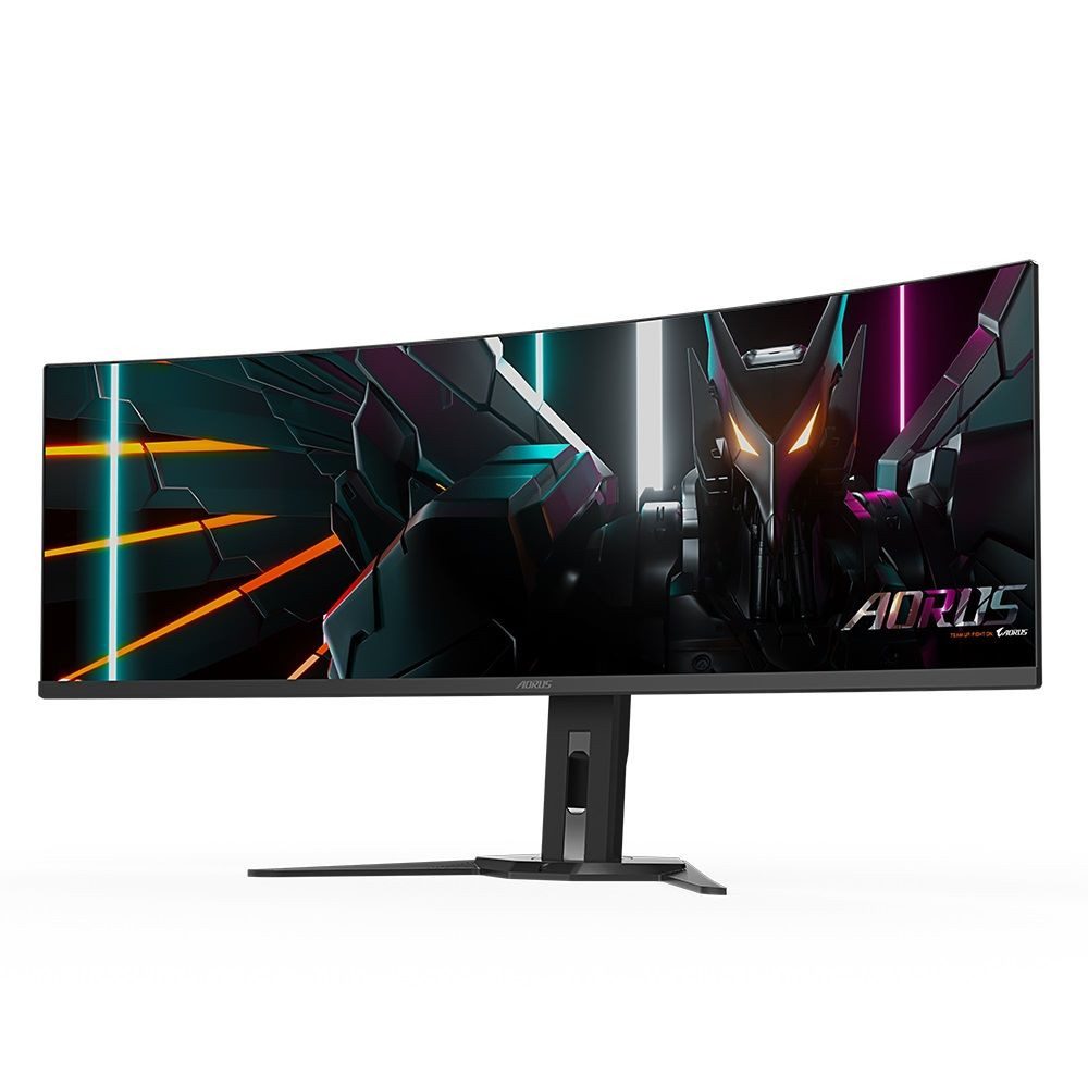 Gigabyte Curved OLED-gamemonitor AORUS CO49DQ, 124,4 cm / 49", DQHD