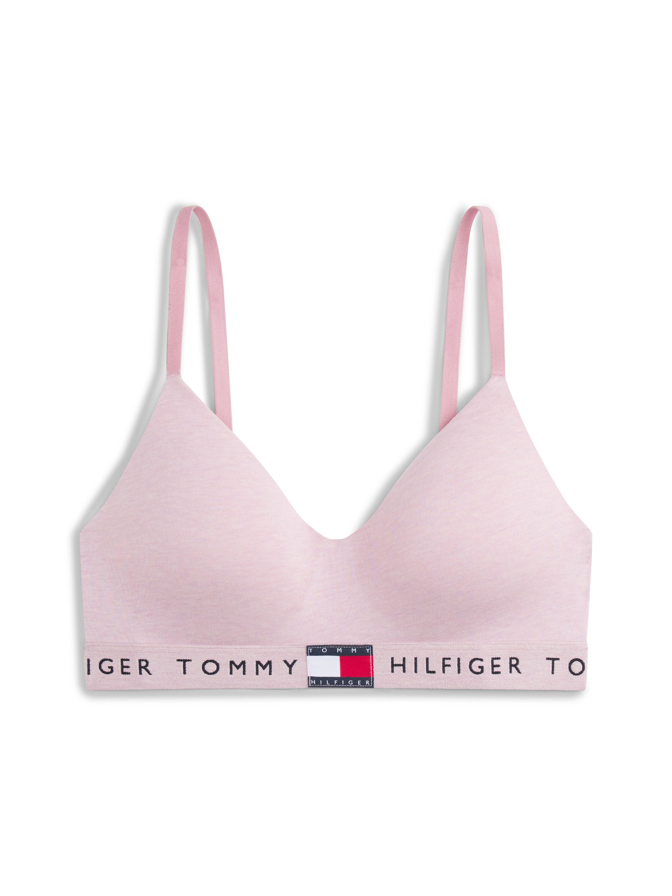 Tommy Hilfiger Underwear Bralette-bh BRALETTE LIFT met contrasterende details, met logo-tekst