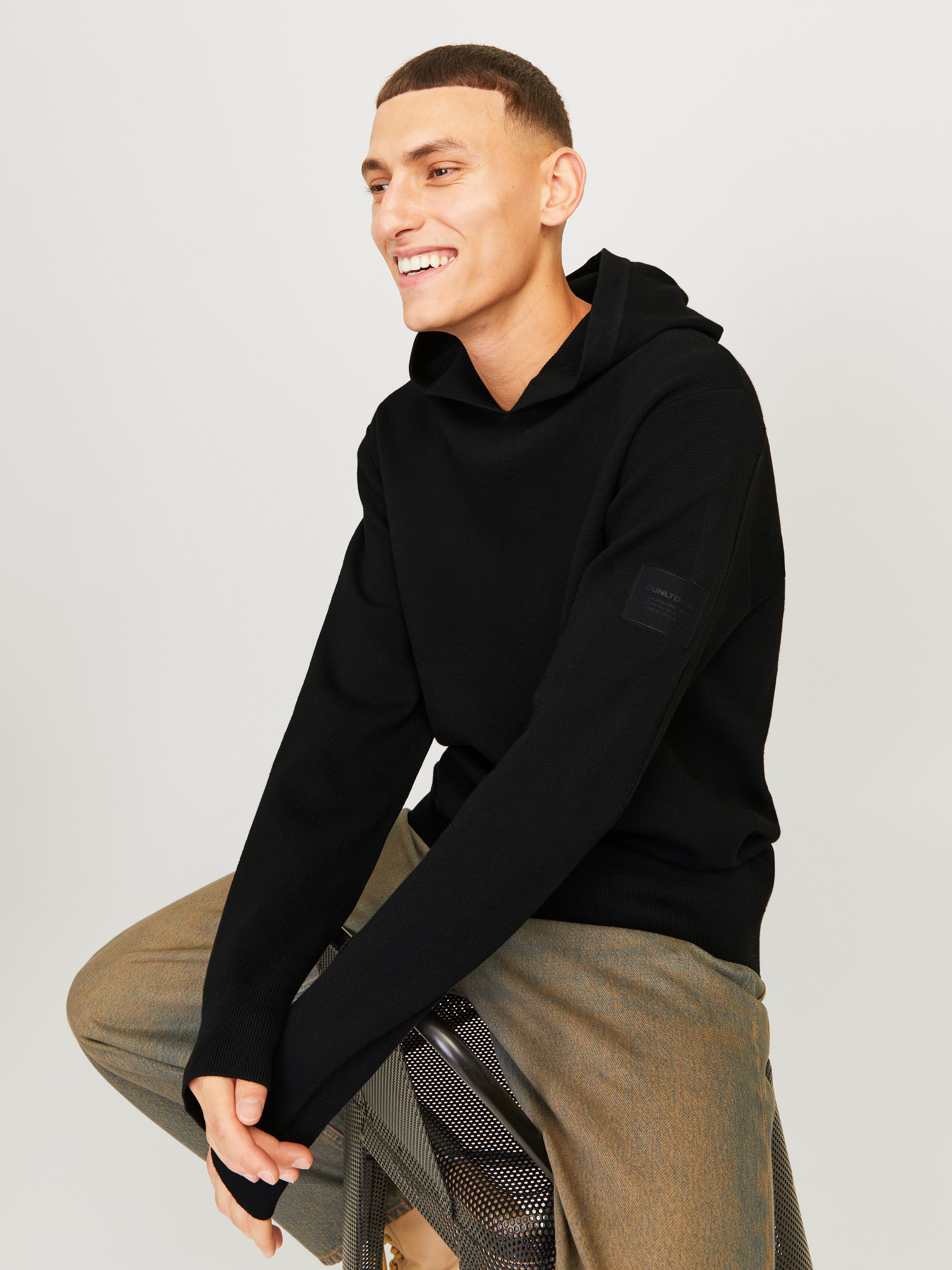 Jack & Jones Capuchontrui JCOAERO KNIT HOOD SN