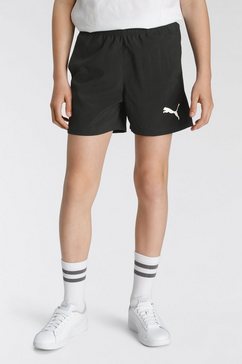 puma short active woven shorts zwart