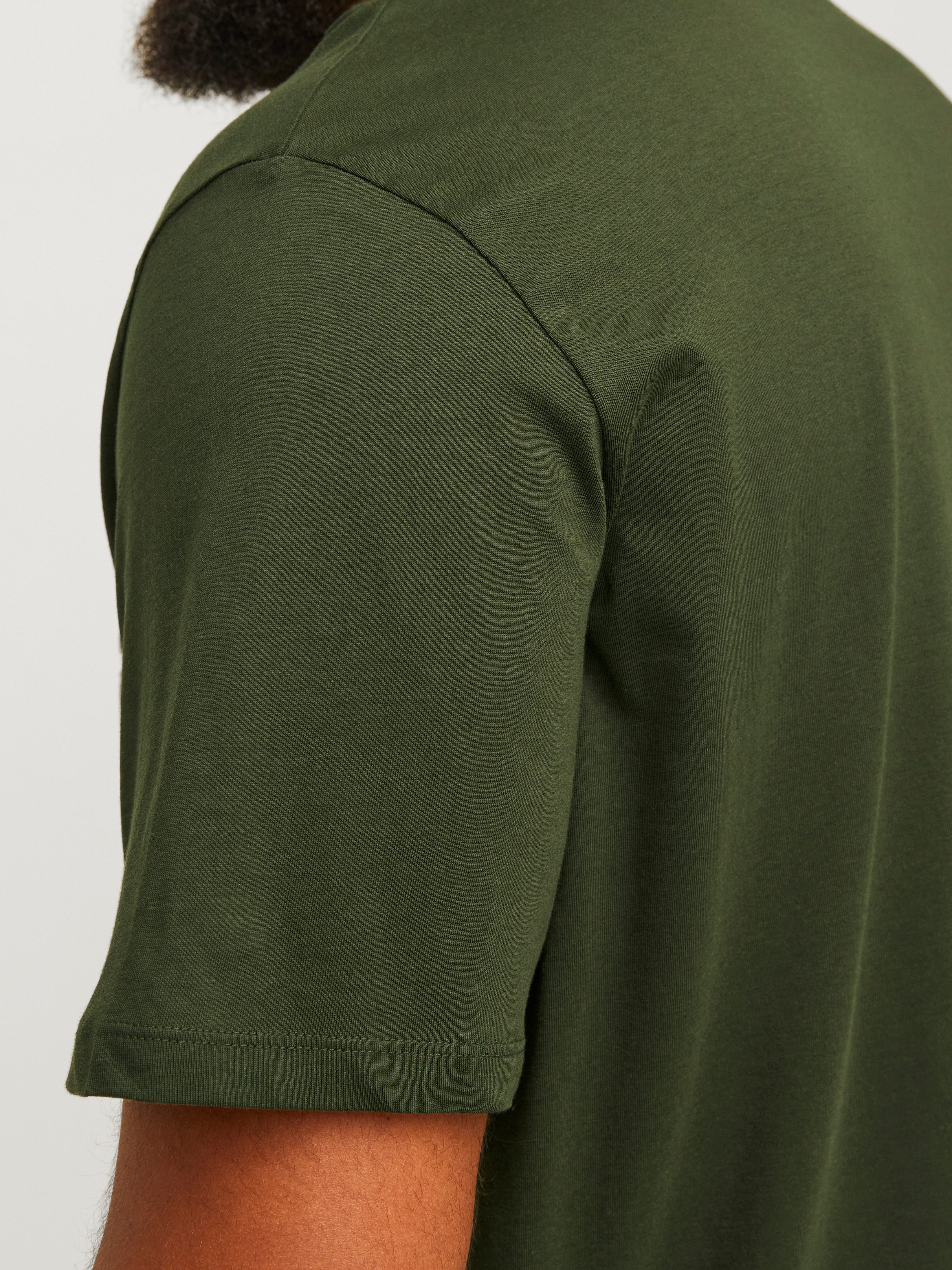 Jack & Jones PlusSize T-shirt JJELOGO TEE SS O-NECK 2 COL AW24 S PLS