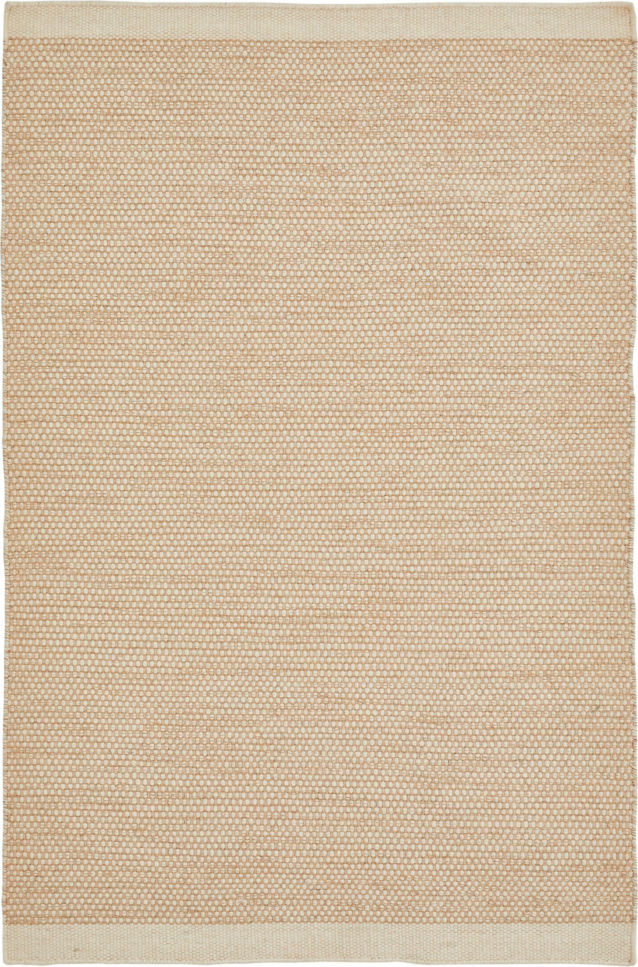 LUXOR living Wollen kleed Visby Handgeweven vloerkleed, platweefsel, met de hand geweven, zuivere wol