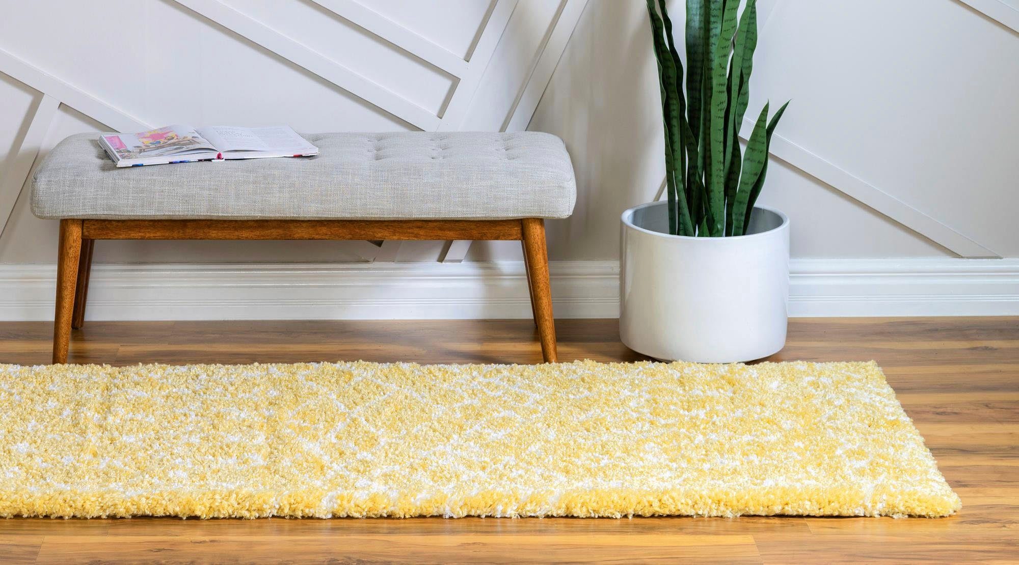Myflair Möbel & Accessoires Hoogpolige loper Temara shag voorraadopruiming Tapijtloper, geweven, Scandi design, ideaal in de hal & slaapkamer