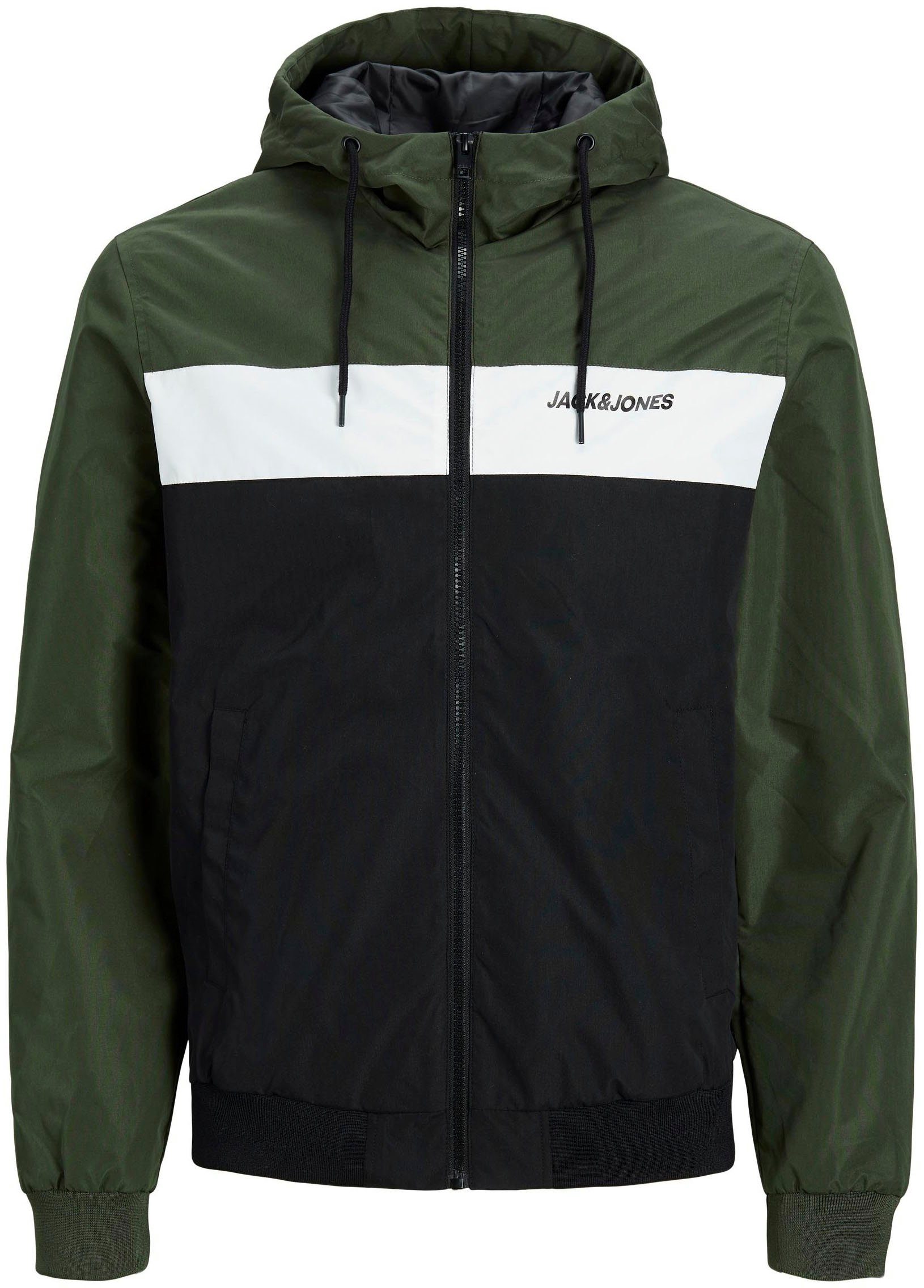 Jack & Jones Windbreaker RUSH BLOCKING HOOD BOMBER