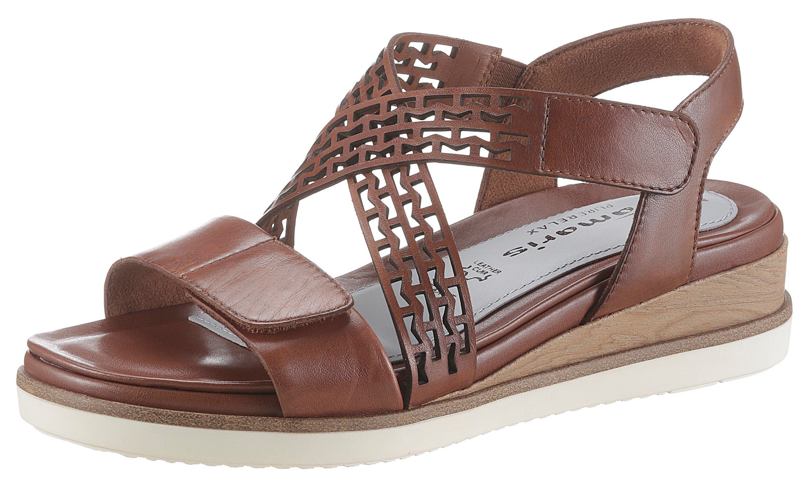Tamaris Sandalen Pure Relax met twee klittenbandsluitingen online bestellen  | OTTO