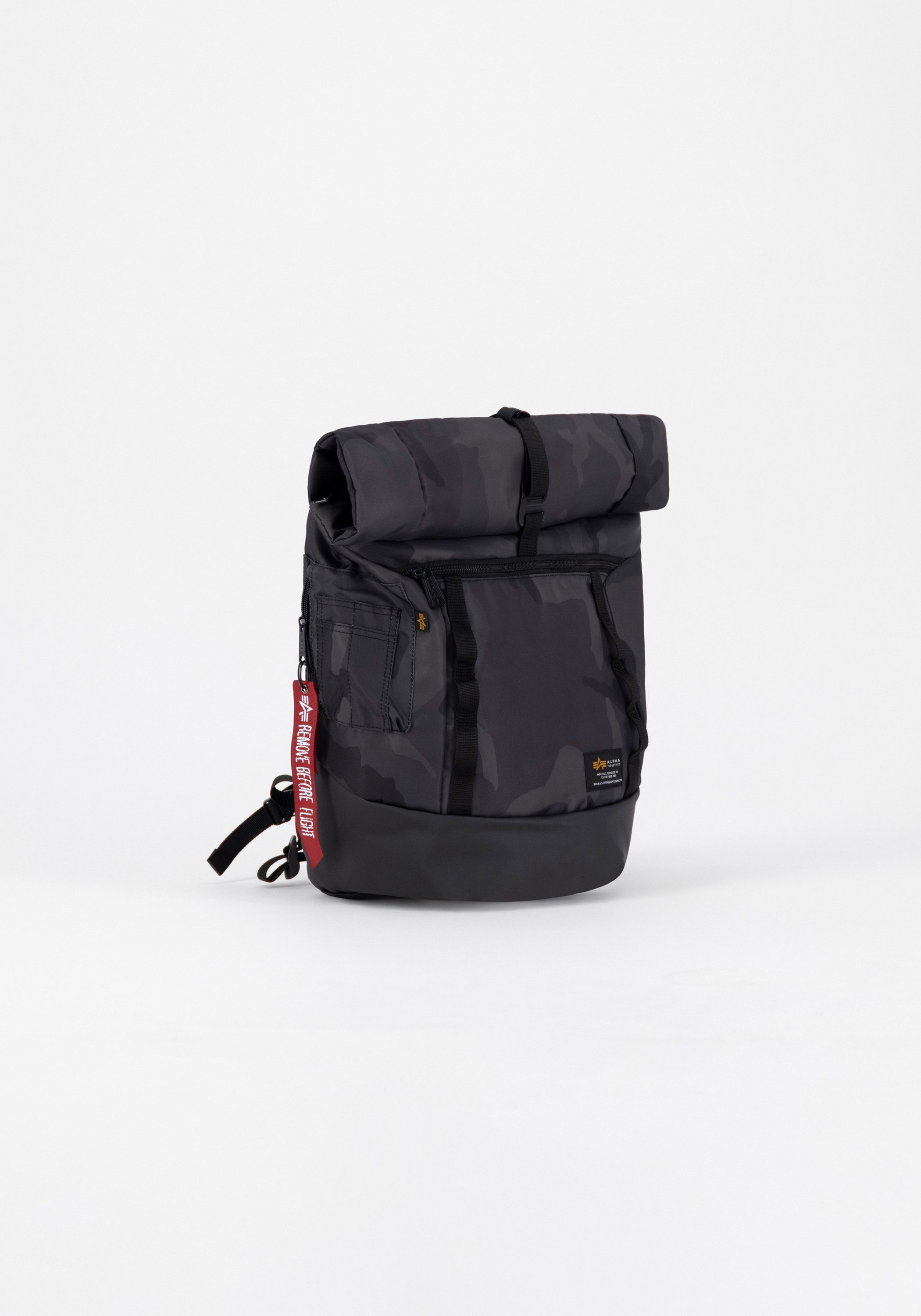 Alpha Industries Rugzak Alpha Industries Accessoires - Bags Crew Roll Top Bag Camo
