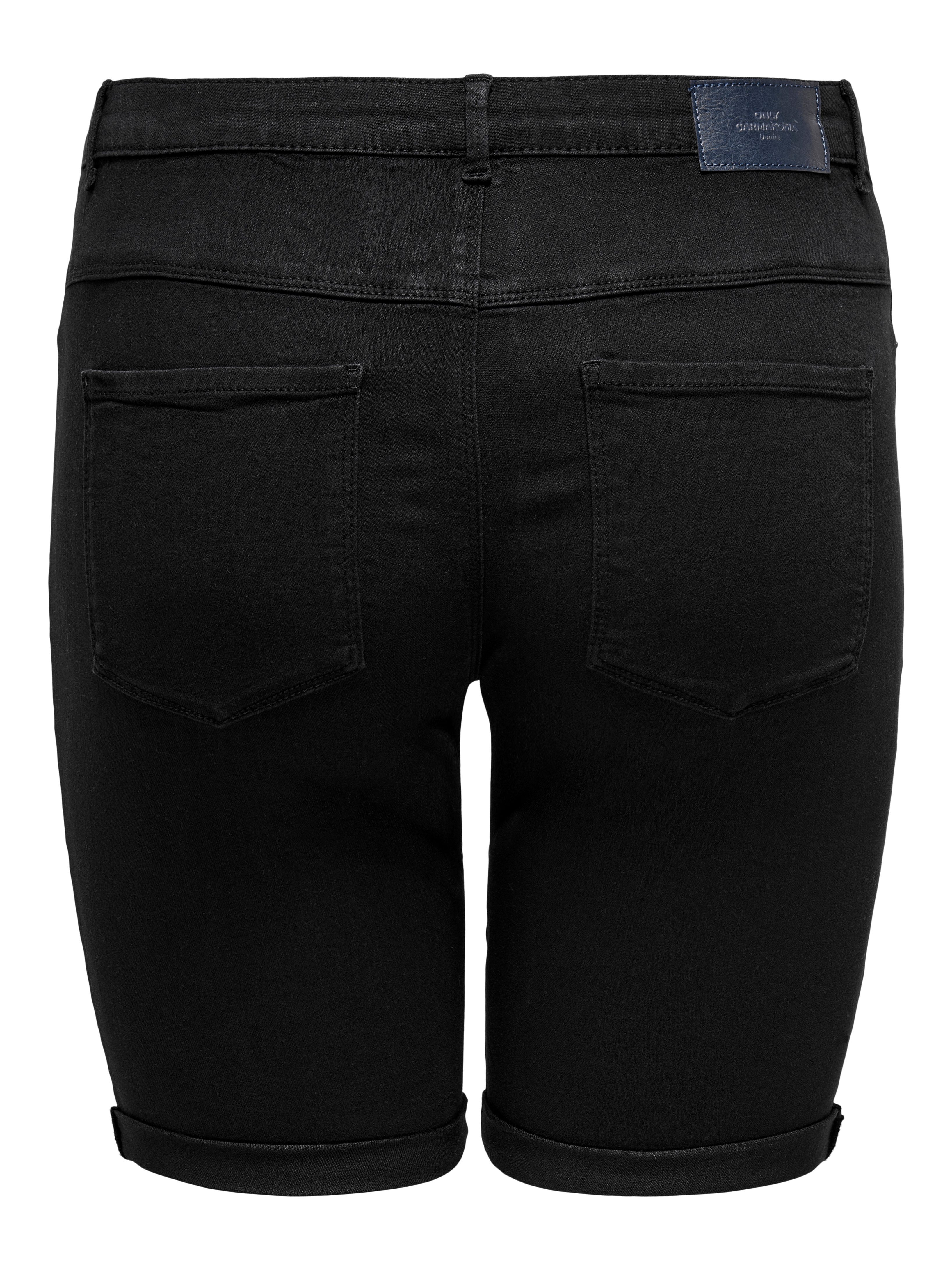 ONLY CARMAKOMA Jeansshort CARTHUNDER LIFE REG LONG SHORTS DNM