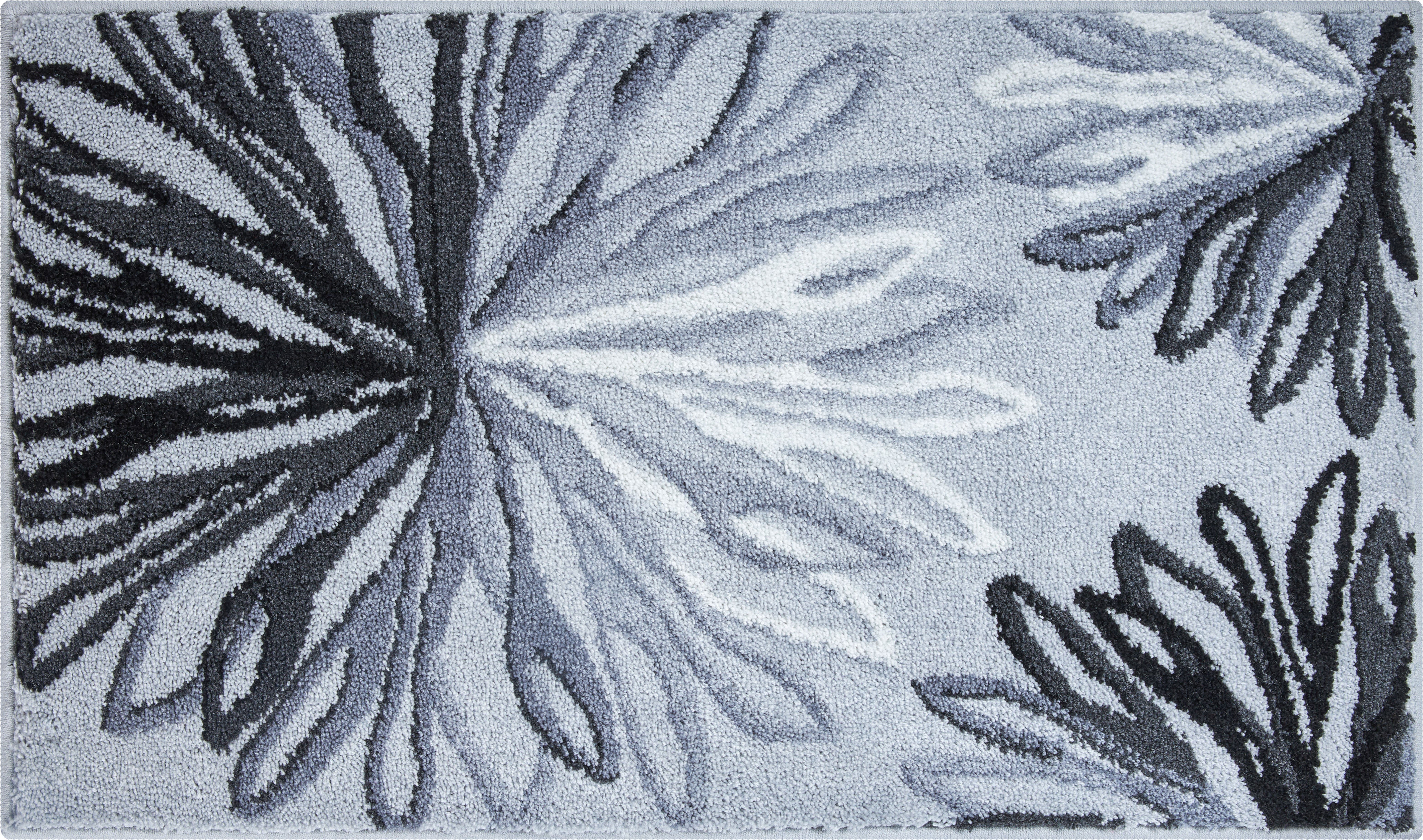 Grund Badmat ART bloemig patroon, elegante badmat (1 stuk)