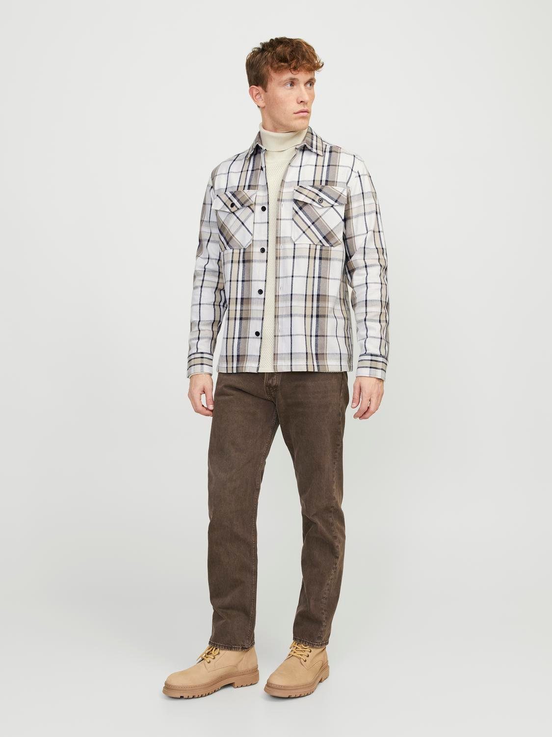 Jack & Jones Overhemd met lange mouwen JPRCCROY SPRING CHECK OVERSHIRT L/S SN
