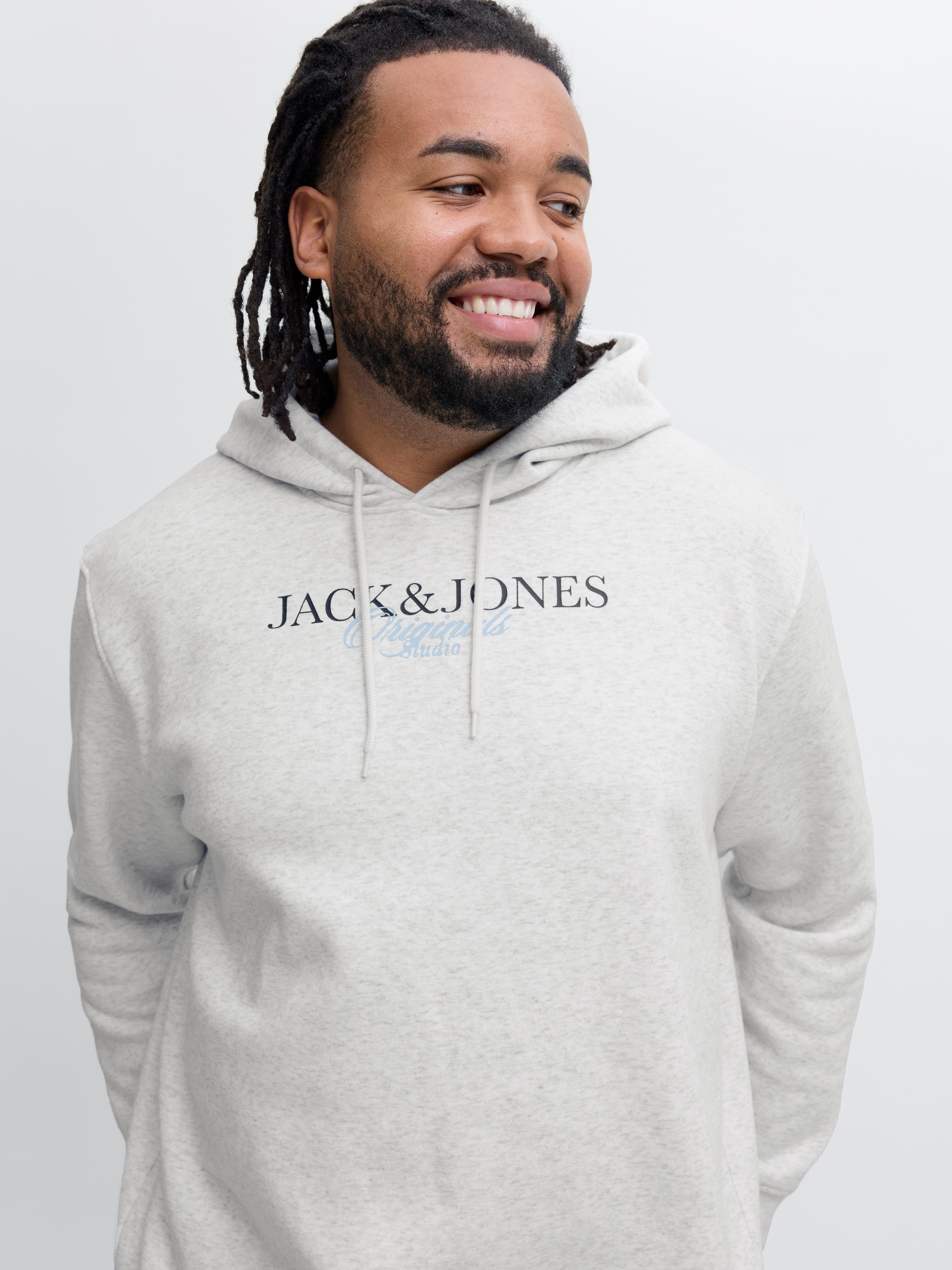 Jack & Jones PlusSize Hoodie JORBILLYBURG SWEAT HOOD FST PLS