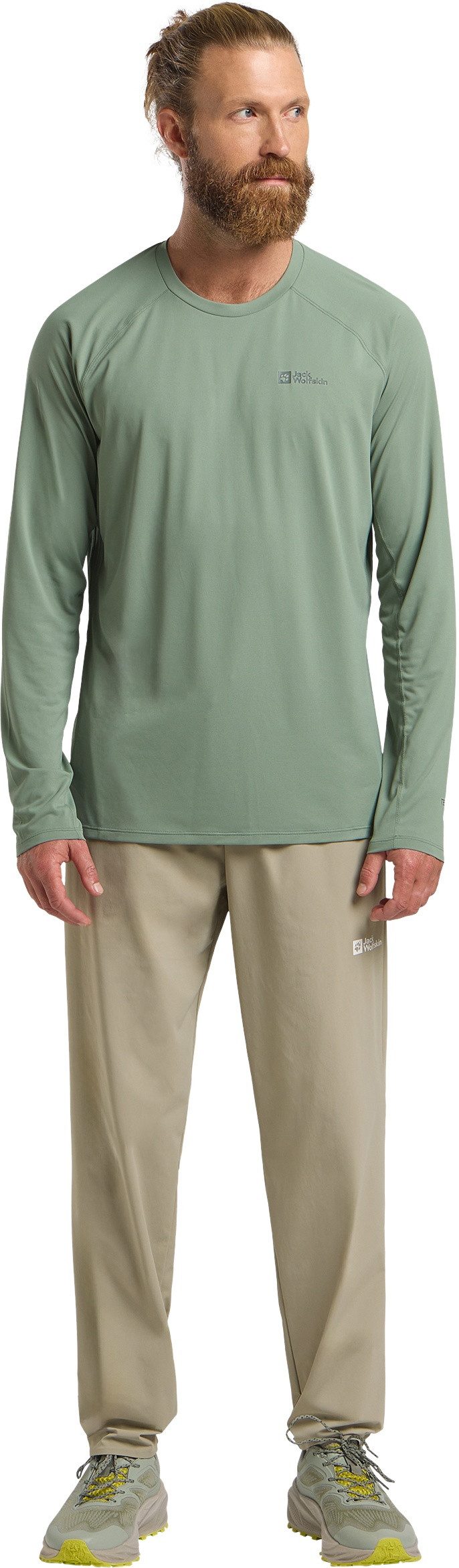 Jack Wolfskin Shirt met lange mouwen PRELIGHT SWIFT LS M