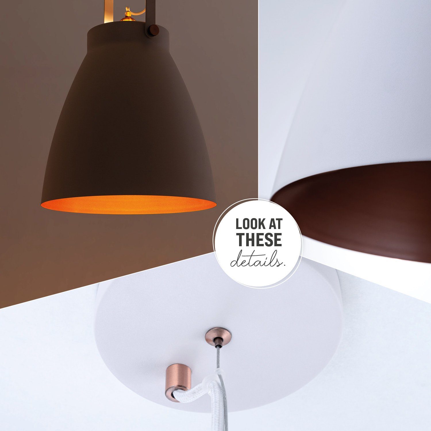 Paco Home Hanglamp BOONE PD Staande lamp modern woonkamer Industrial koplamp design E27