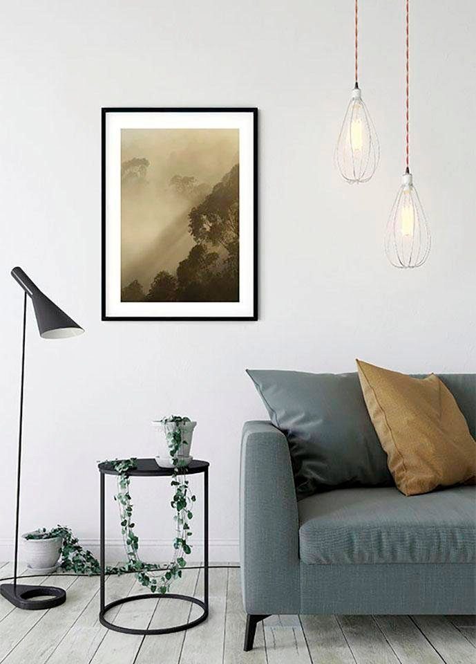 Komar Wanddecoratie Golden Light Wanddecoratie - zonder lijst (1 stuk)