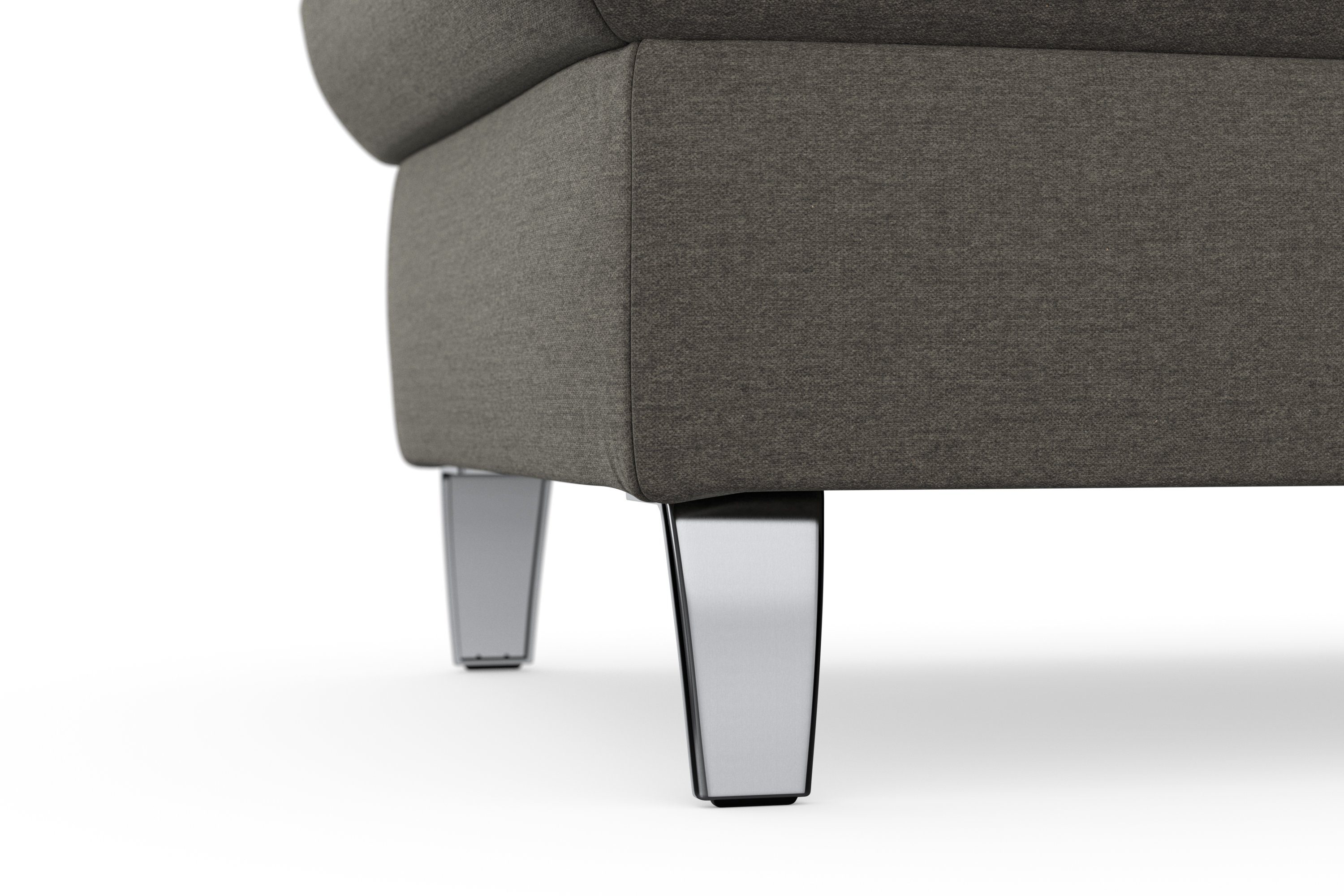 sit&more Hocker met bergruimte Maggiore met bergruimte en moderne metalen poten